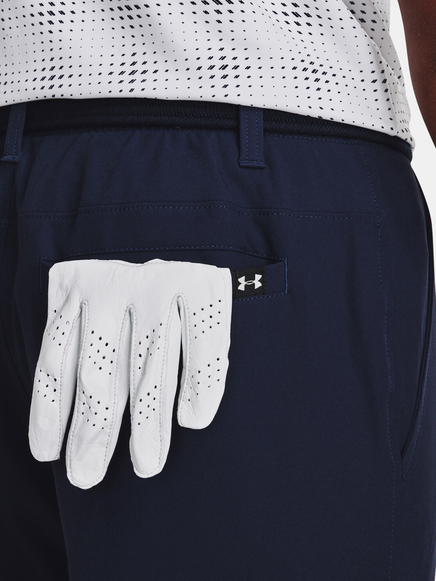 UNDER ARMOUR Pantalon De Golf Pantalon fuselé  Drive Midnight Navy Bleu 5/7