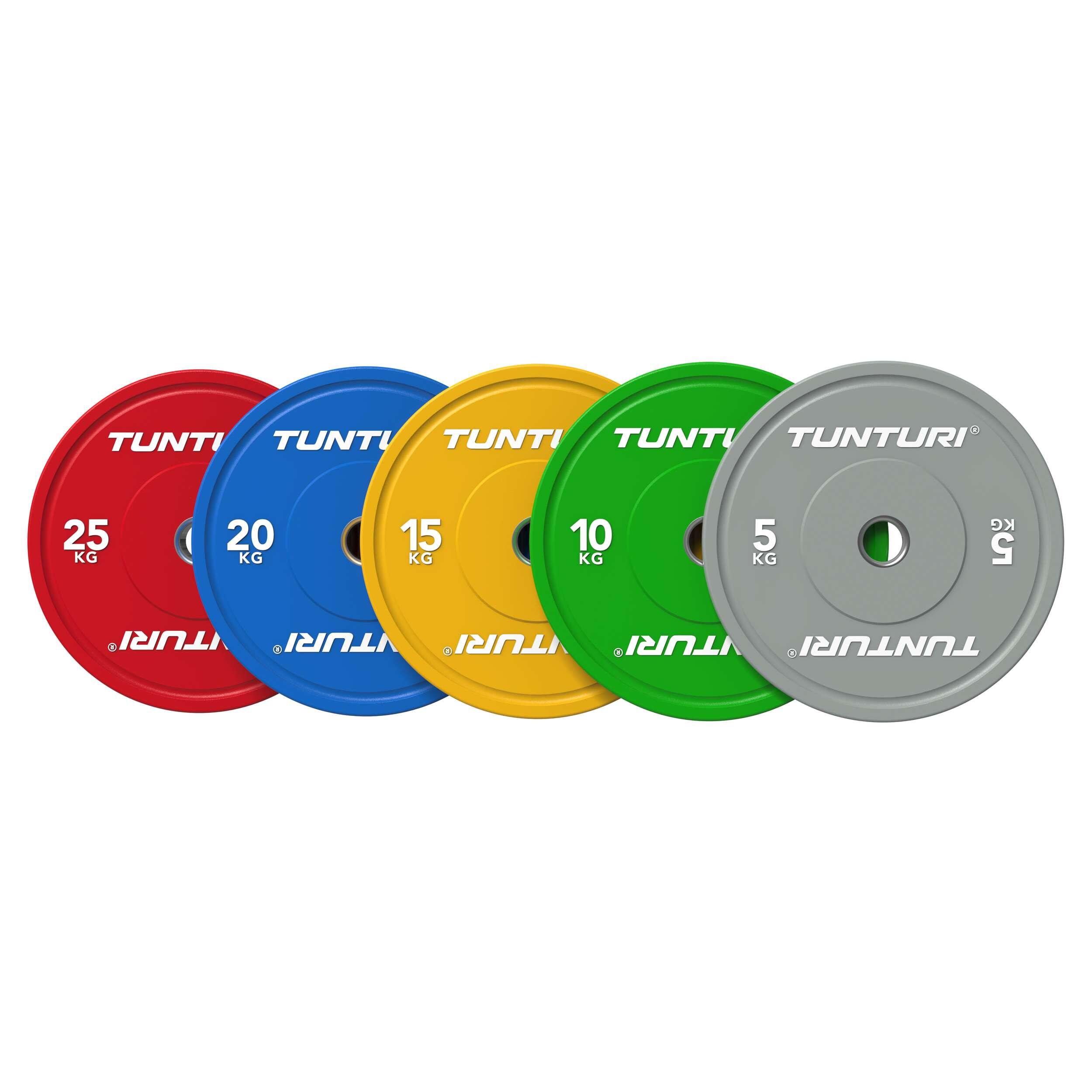 Dischi Bumper Platinum – Dischi Pesi – 1x 10kg – Verde 5/7