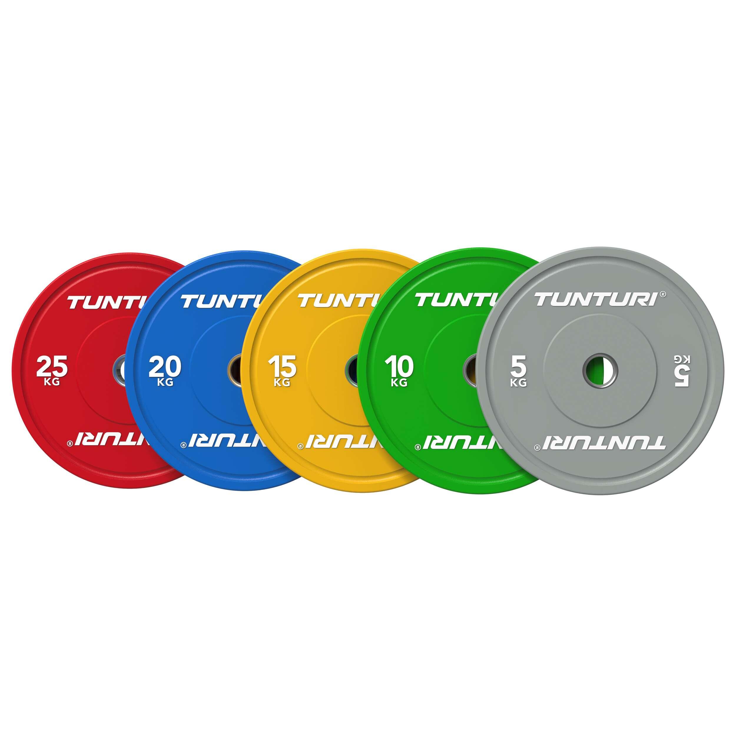 Platinum Bumper Plates – Dischi Pesi – 1x 5 kg – Grigio 5/7