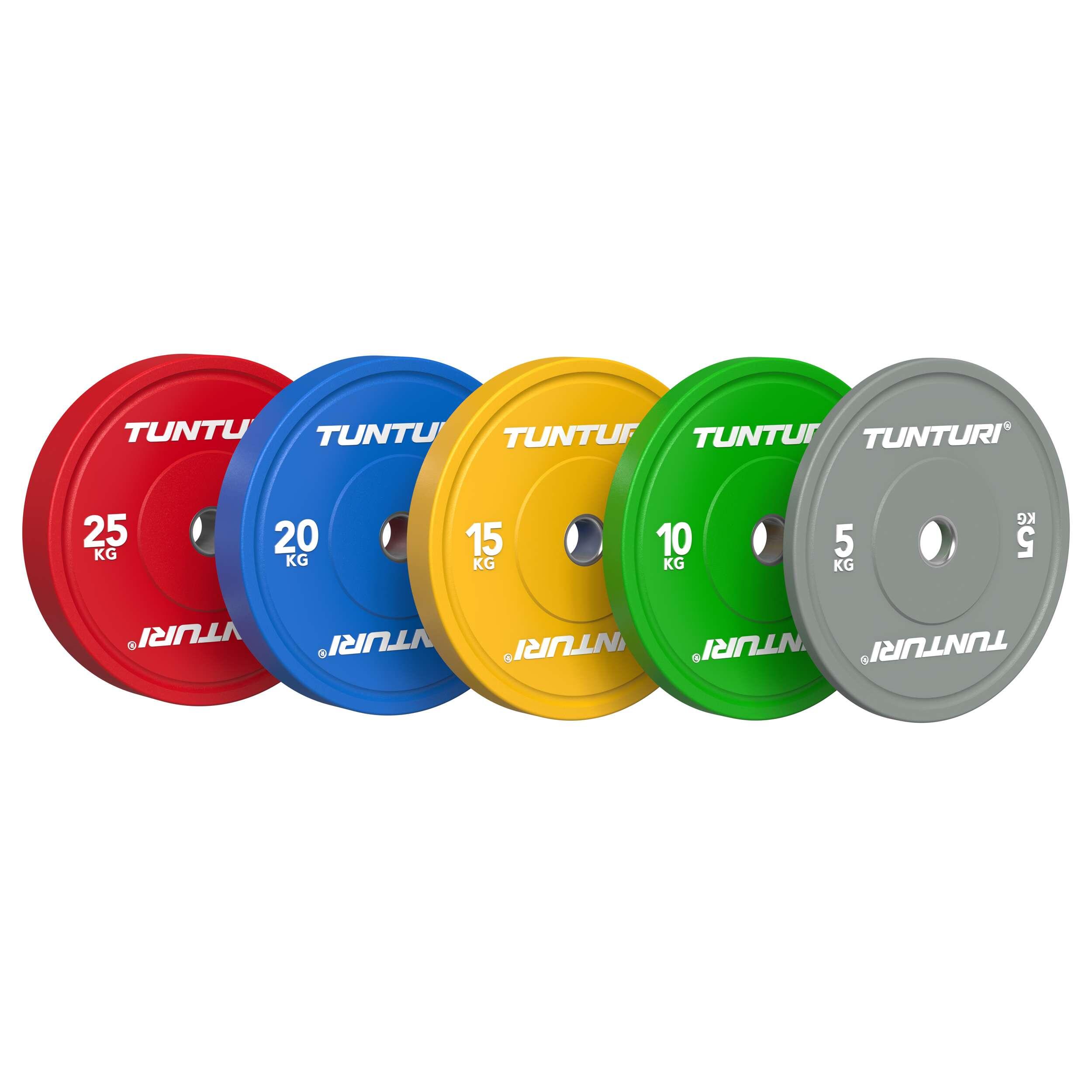 Platinum Bumper Plates – Dischi Pesi – 1x 5 kg – Grigio 4/7