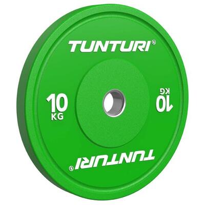 Platinum bumperplates - haltergewichten - halterschijven - 1x 10kg - zwart