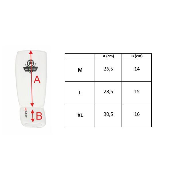 Ochraniacze na piszczele do sportów walki dla dorosłych DBX Bushido ARP-2107B 5/5
