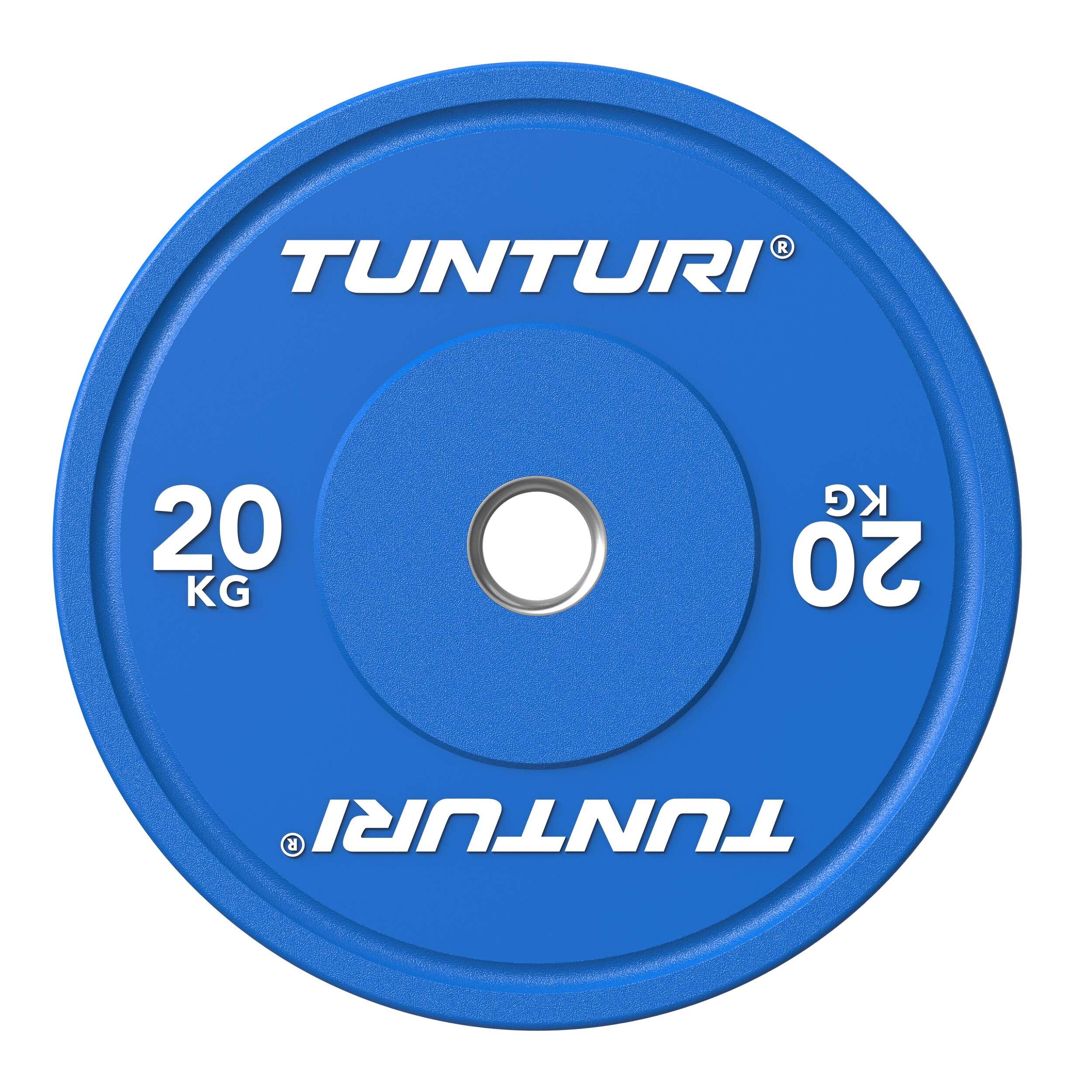 Dischi Bumper Platinum – Dischi pesi – 1x 20kg – Blu 2/7