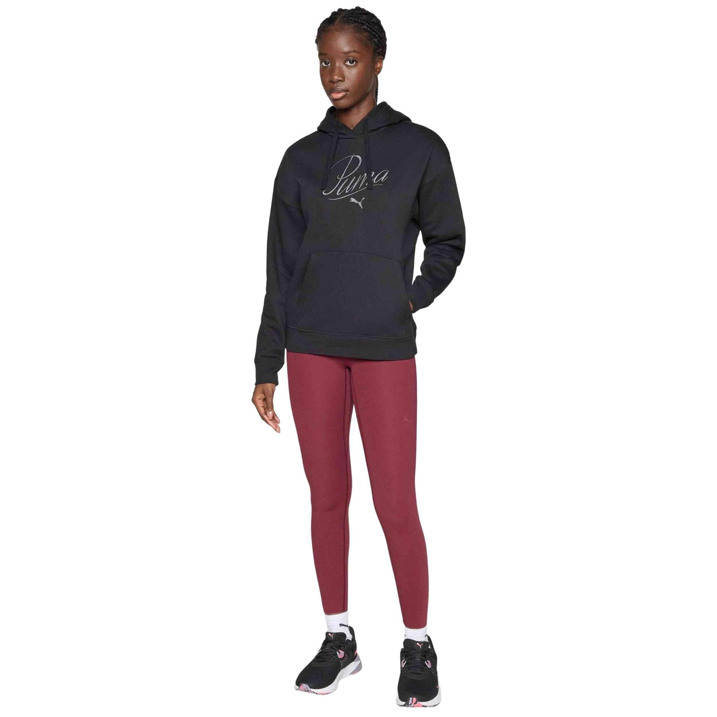 Sweatshirt à capuche comfort femme Puma FL B 3/5