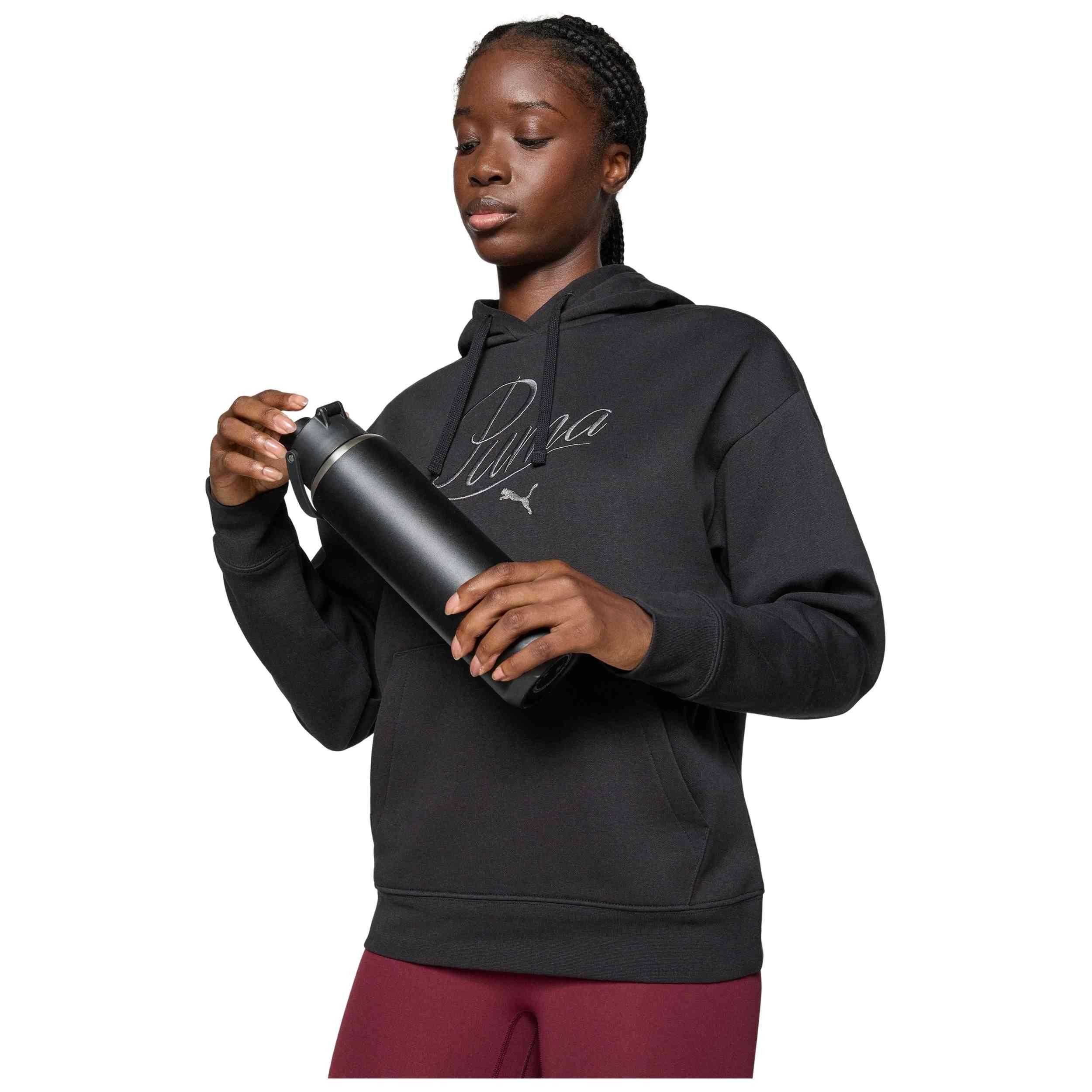 Sweatshirt à capuche comfort femme Puma FL B 5/5