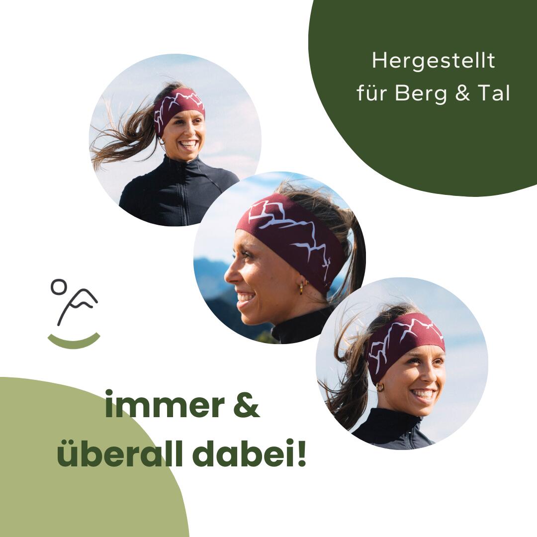 Bergwelten Stirnband: Atmungsaktiv & rutschfest | Ideal für Sport & Alltag 4/9