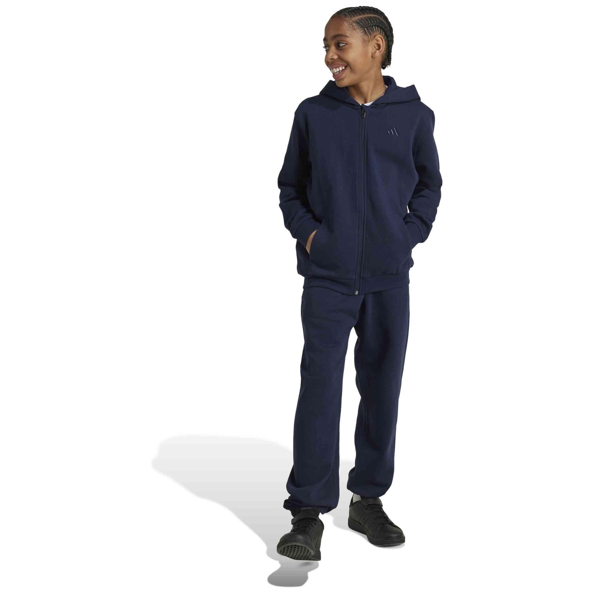 Felpa con cappuccio Adidas modello IW0928 per unisex ragazzi 2/5