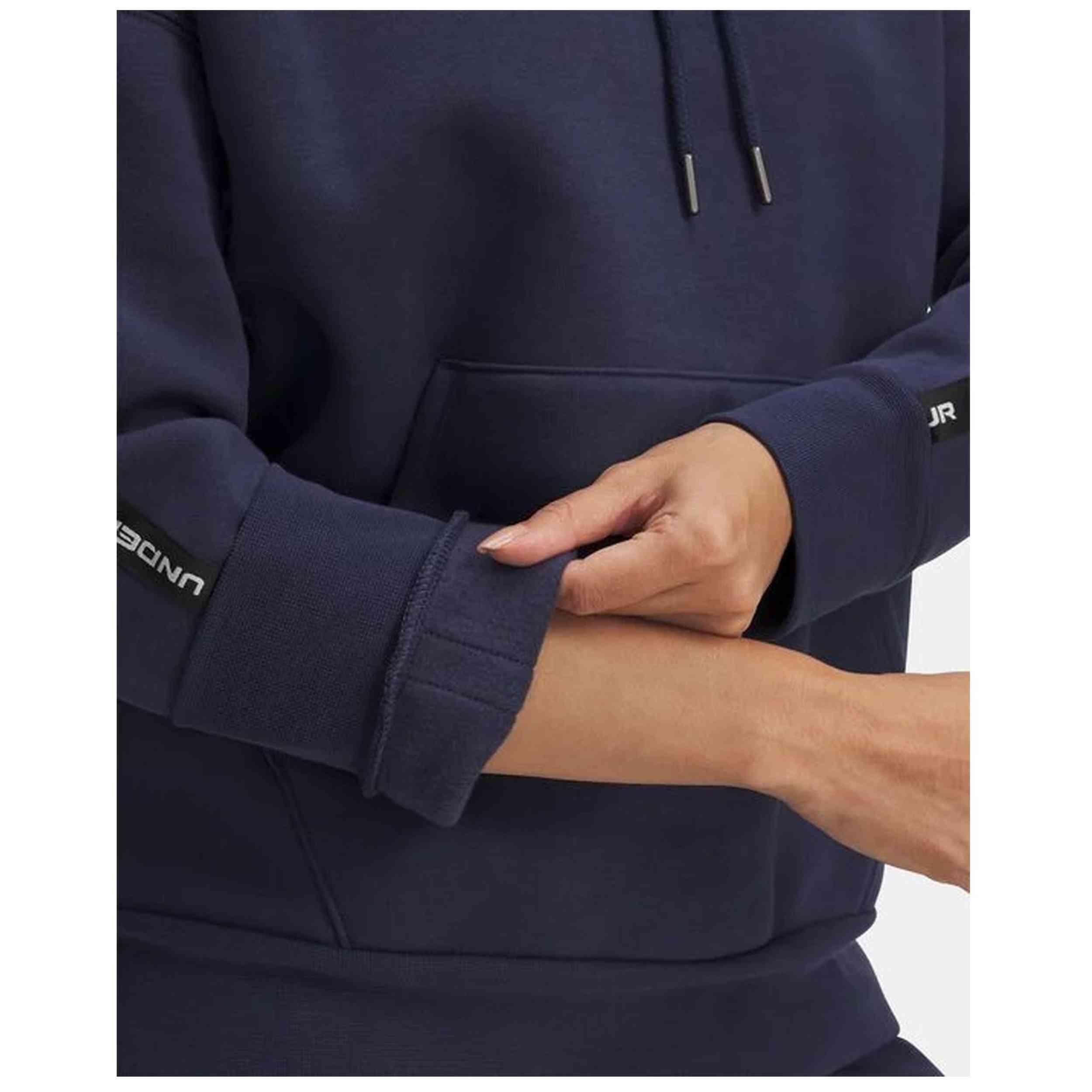 Sweat à capuche Under armour modèle 6003708-403 pour femmes 3/4