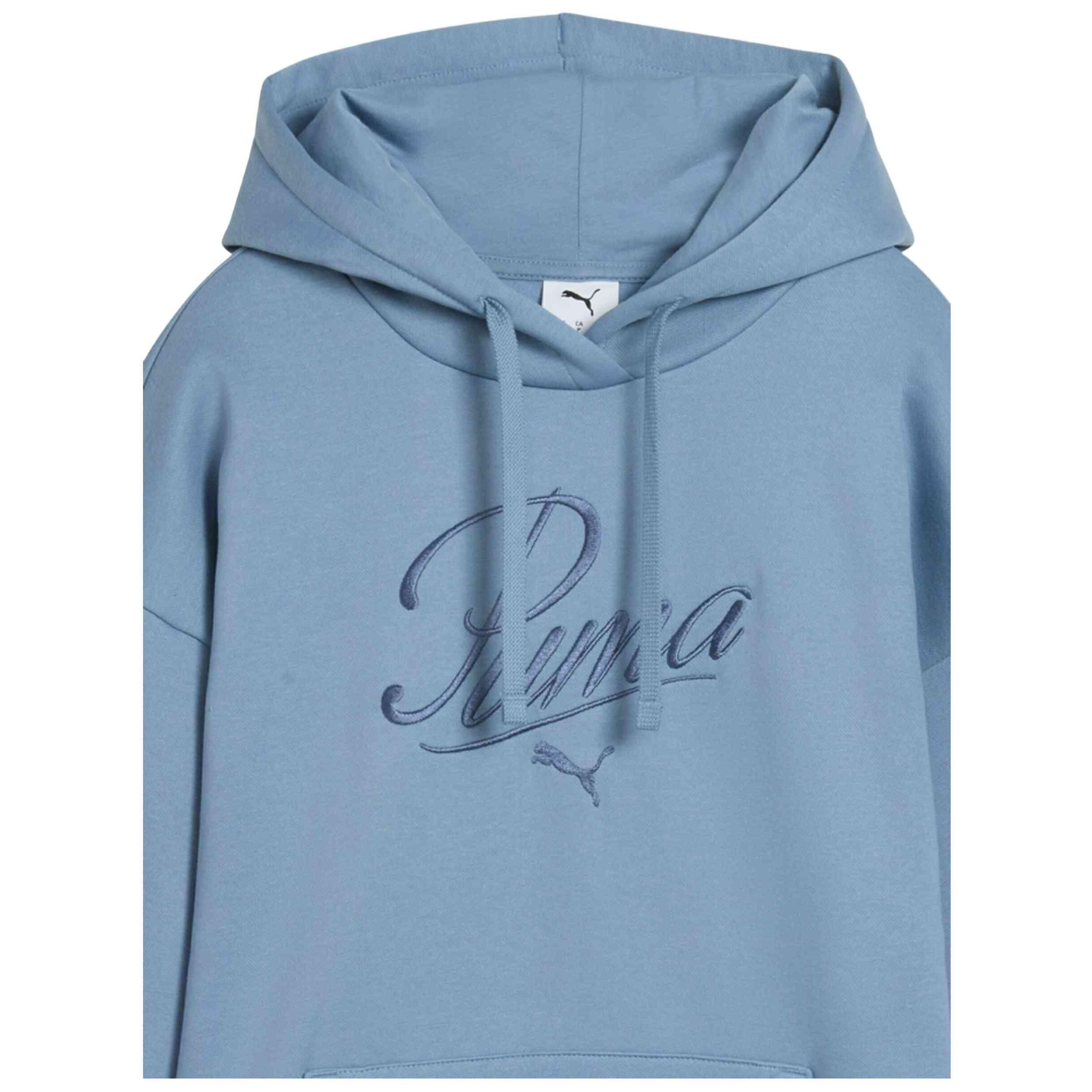 Felpa con cappuccio Essentials Script da donna PUMA 3/3