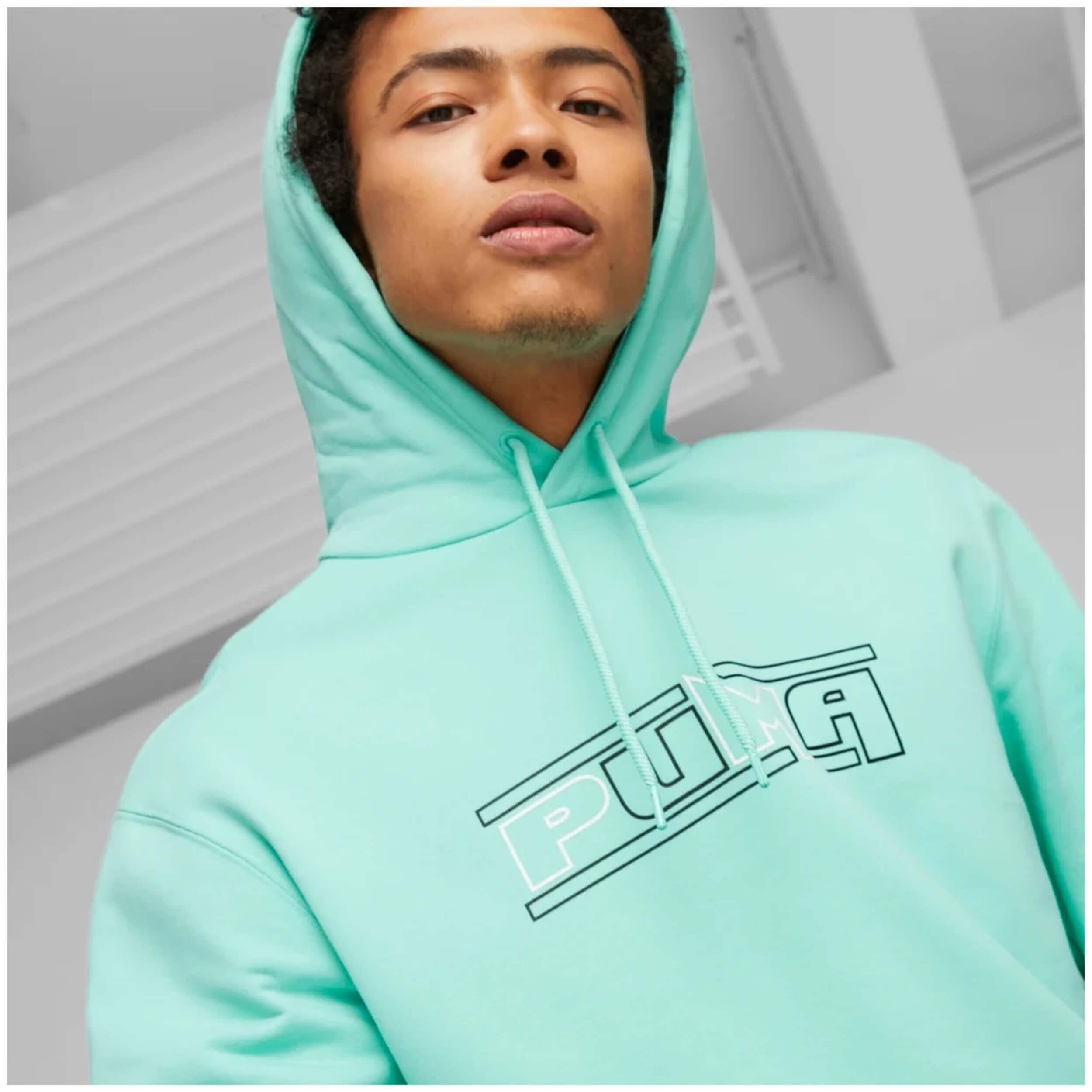 Sweat à capuche Puma modèle 538220-77 pour homme 4/5