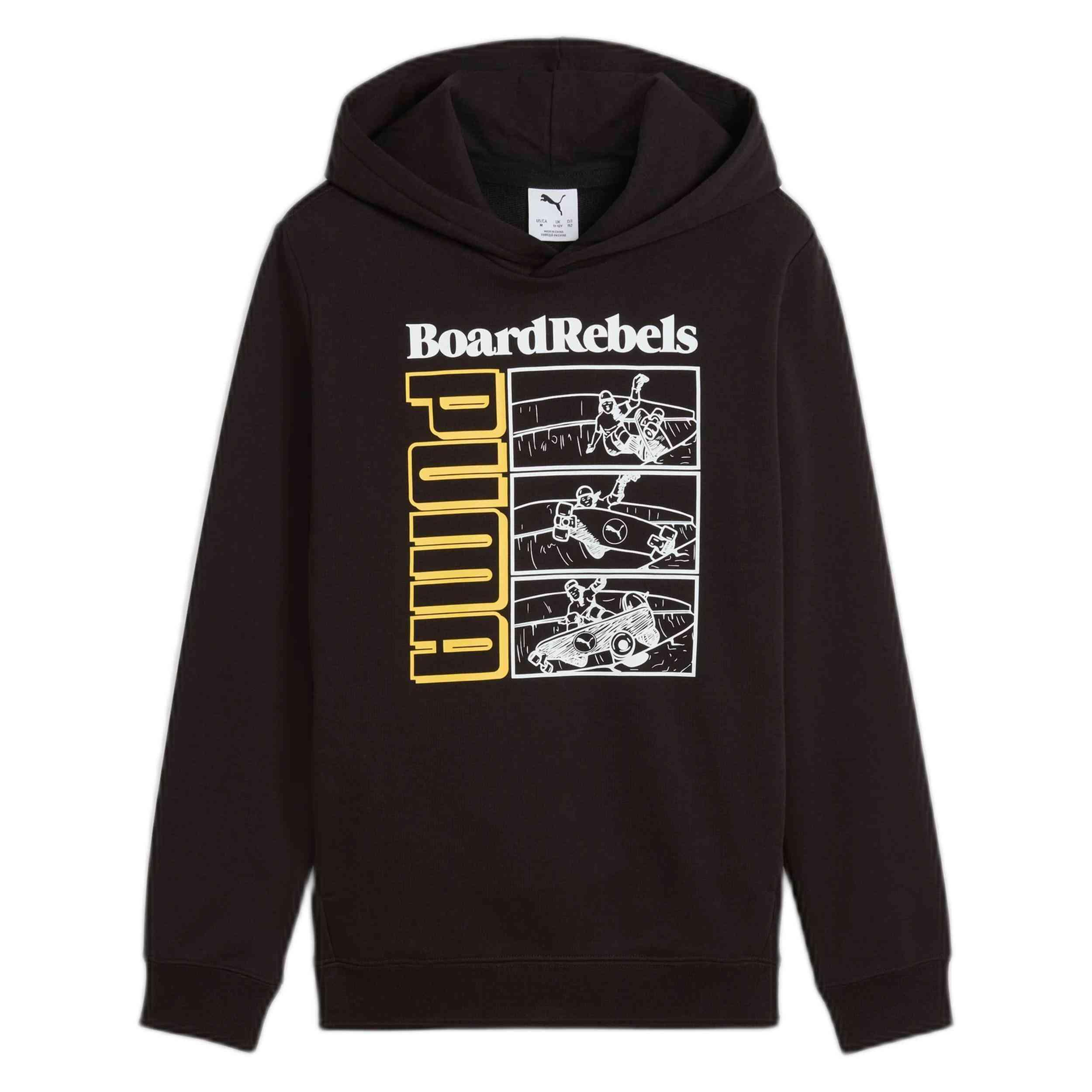 Felpa con cappuccio per bambini Puma MID90S 3/4
