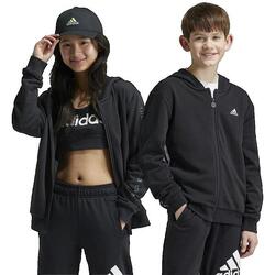 Pull sweat polaire unisexe adidas Street Jam Junior noir