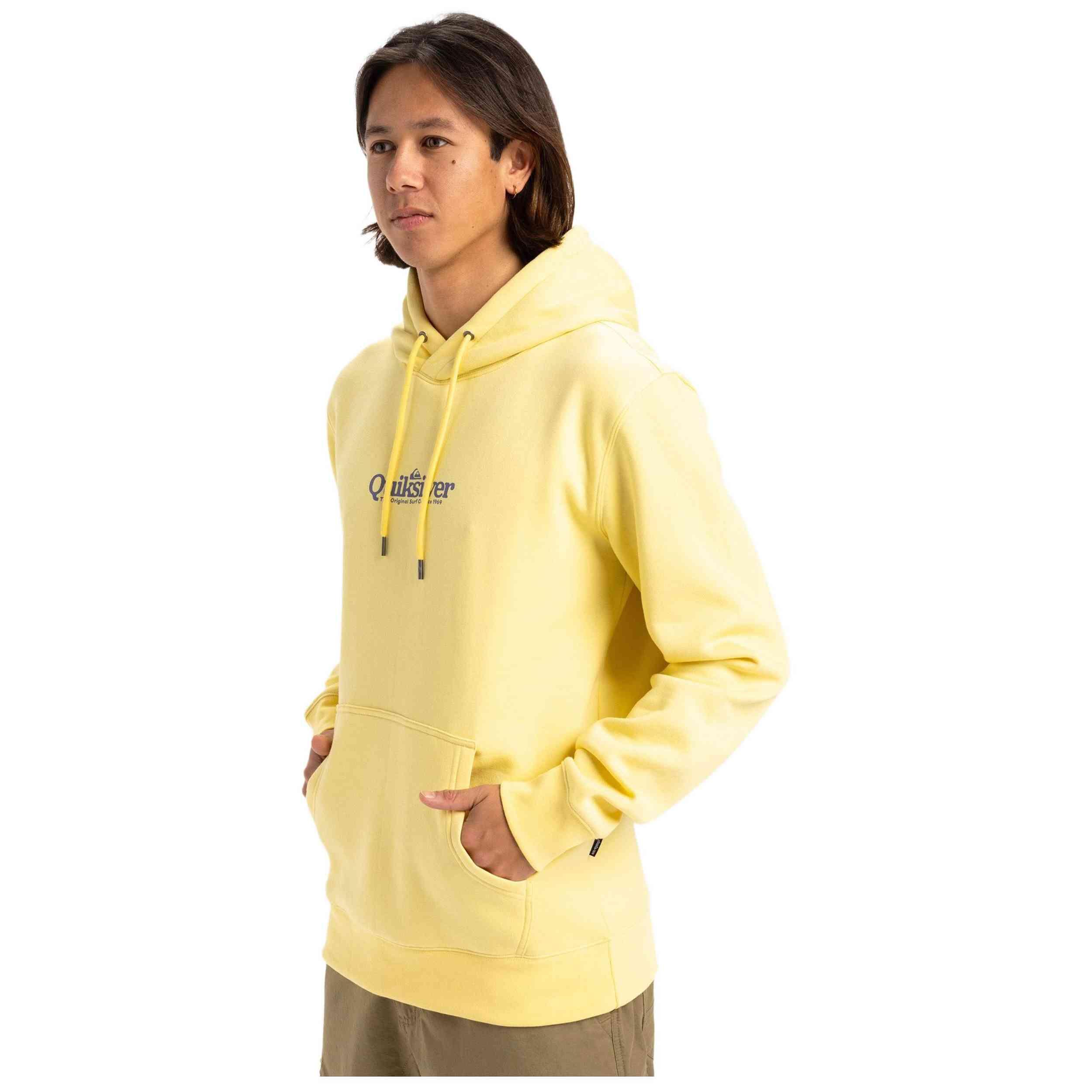 Felpa con cappuccio Quiksilver modello EQYFT05087-YEM0 per uomini 5/5