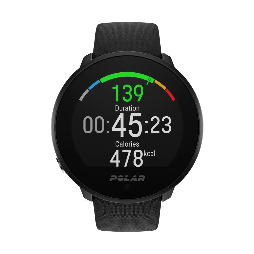 POLAR Fitness Tracker - Heart Rate, Activity & Sleep Tracking - Unite Black