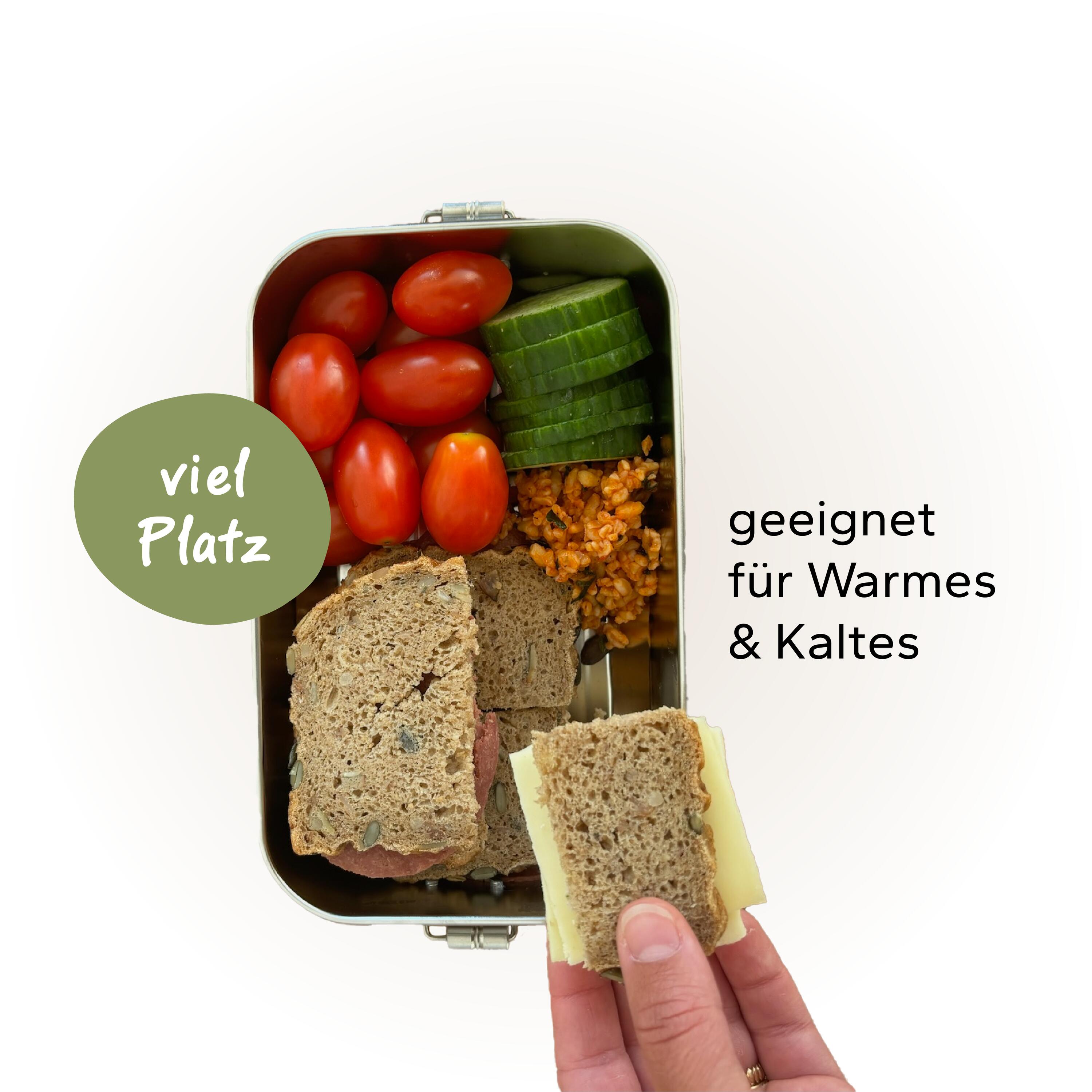 Gipfelstürmer Brotdose mit Holzdeckel I Langlebige Box für unterwegs 4/9