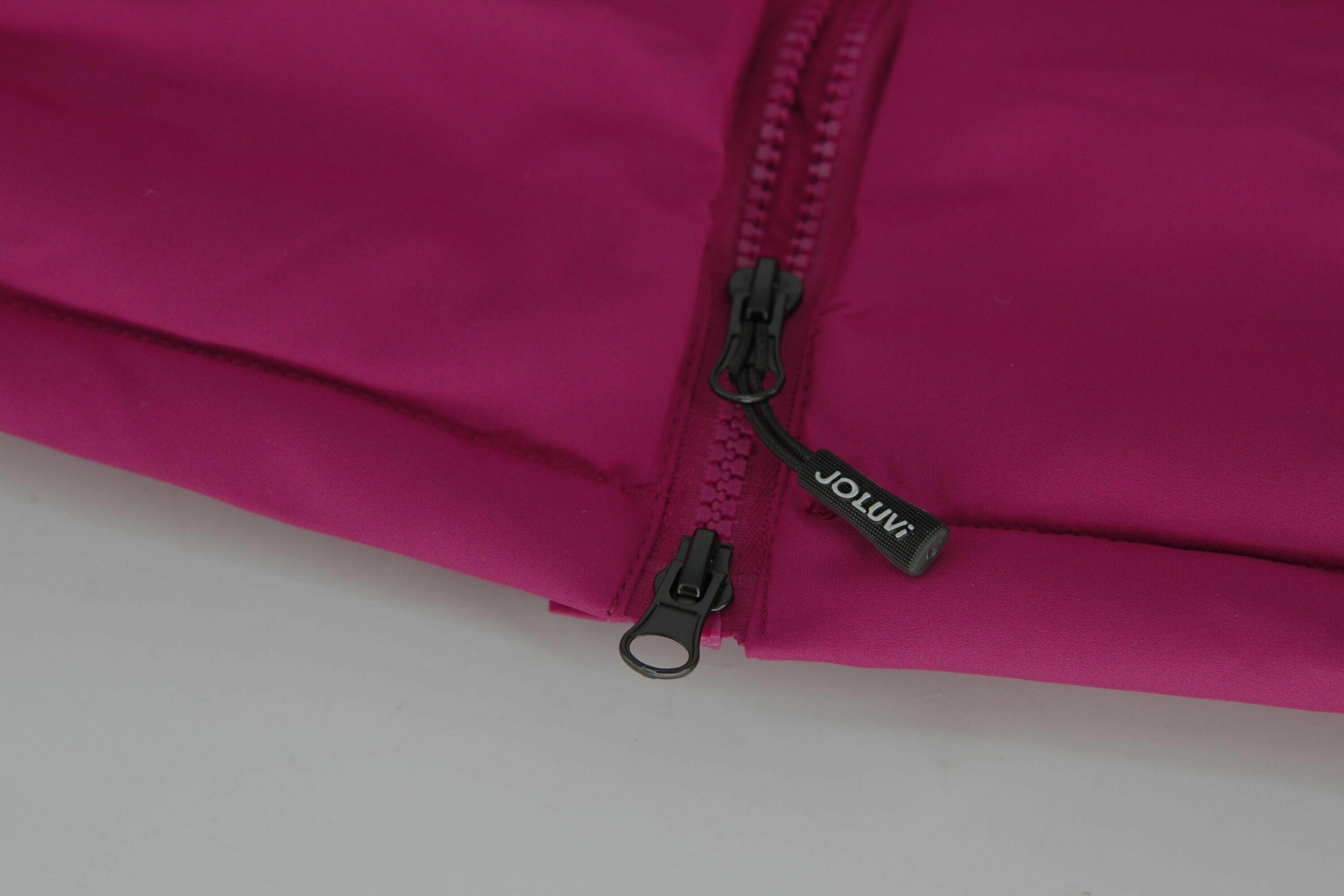 Joluvi Zaida wasserdichter gefütterter Damen Wintermantel Parka GRANATE M 4/6