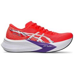 Chaussures de course Asics modèle Magic Speed FF Turbo Flash Red Whit pour homme