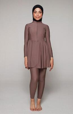Dames zwemkleding zwempak met legging