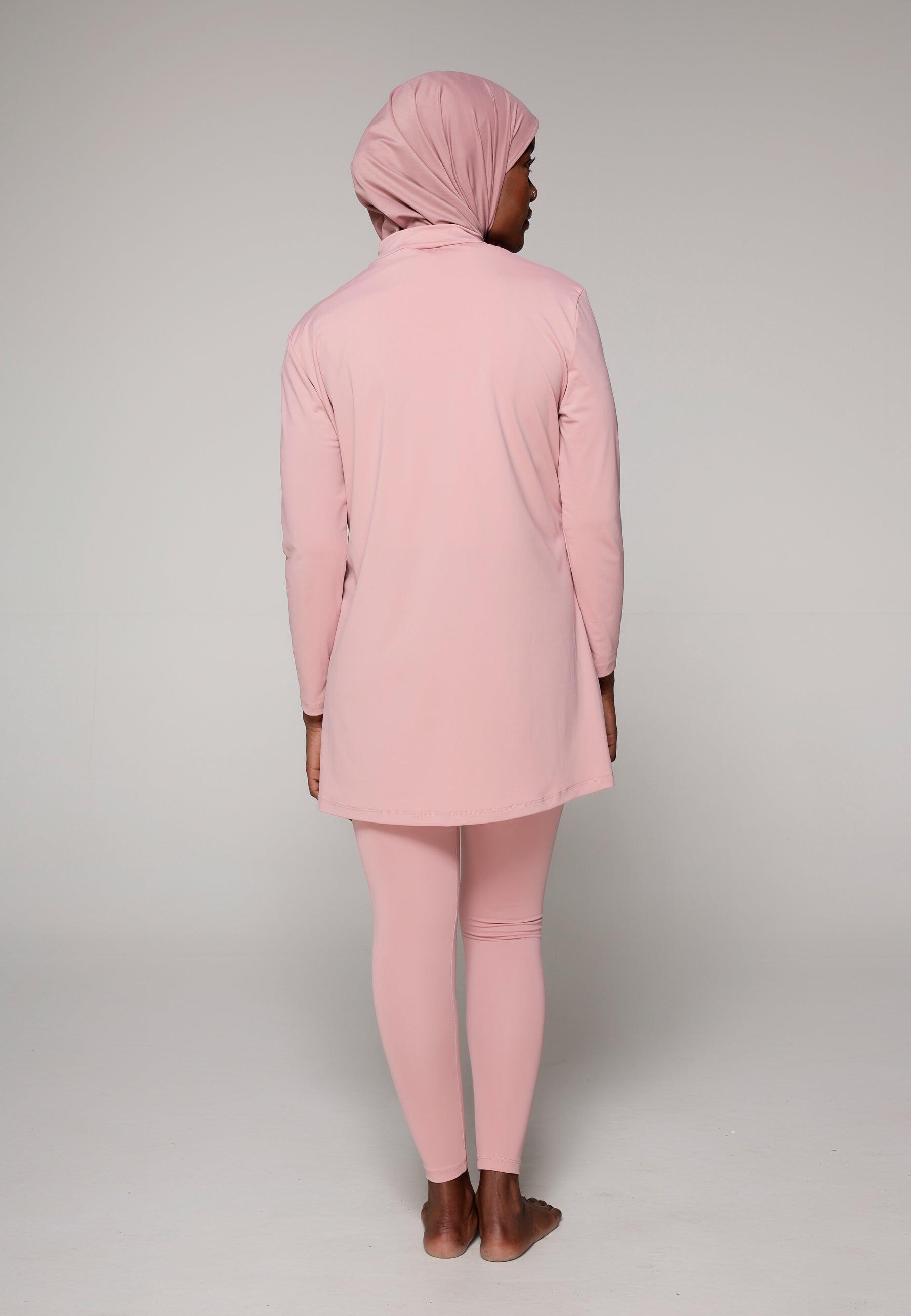Dames Zwemkleding Bedekt Zwempak met Legging 3/6