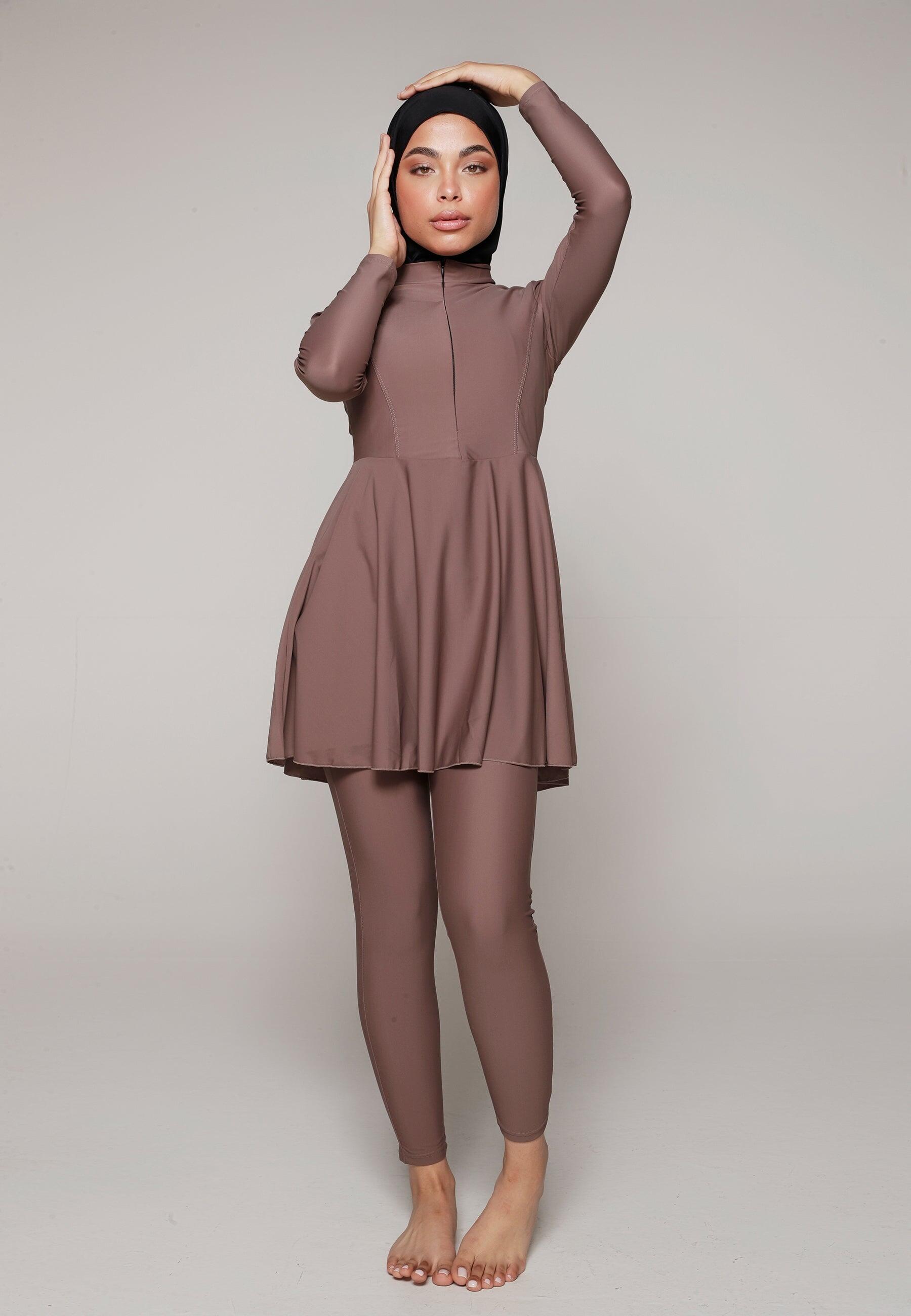 Dames Zwemkleding Zwempak met Legging 2/5