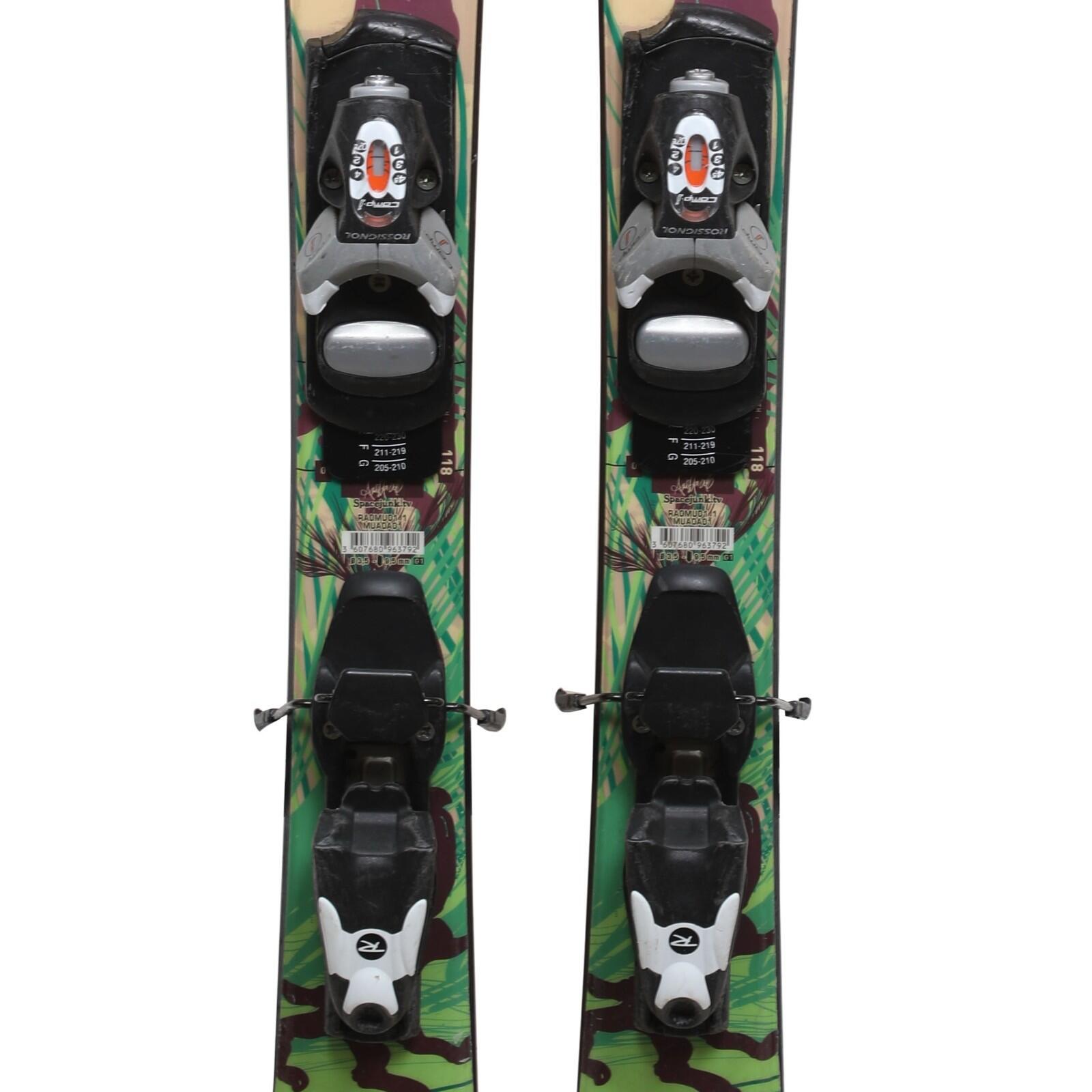 RECONDITIONNE - Ski Junior Rossignol S4 Pro Jib + Fixations 3/4