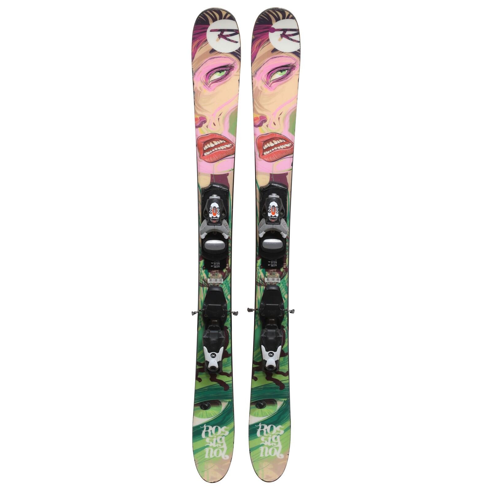 RECONDITIONNE - Ski Junior Rossignol S4 Pro Jib + Fixations 2/4