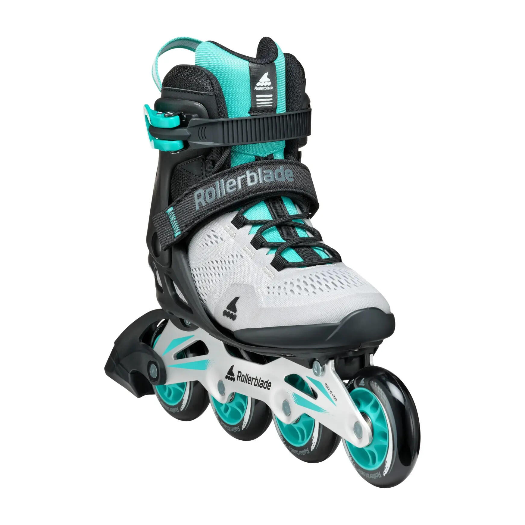 ROLLERBLADE Roller Fitness Macroblade 80 W Gris Bleu Sarcelle 2/7