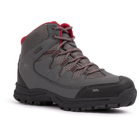 Trespass Mitzi - Bottines de randonnée mi-hautes femme imperméables gris