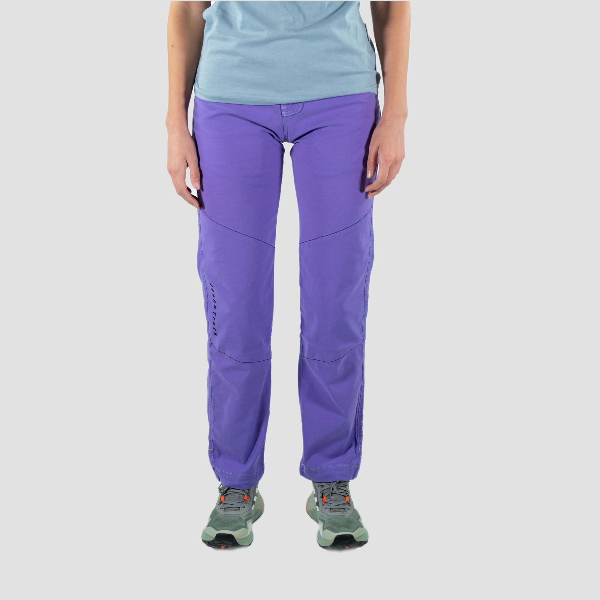Jeanstrack - Pantalon D'Escalade - Trekking Tarya Lapi Femme - Pantalons - Violet - Decathlon