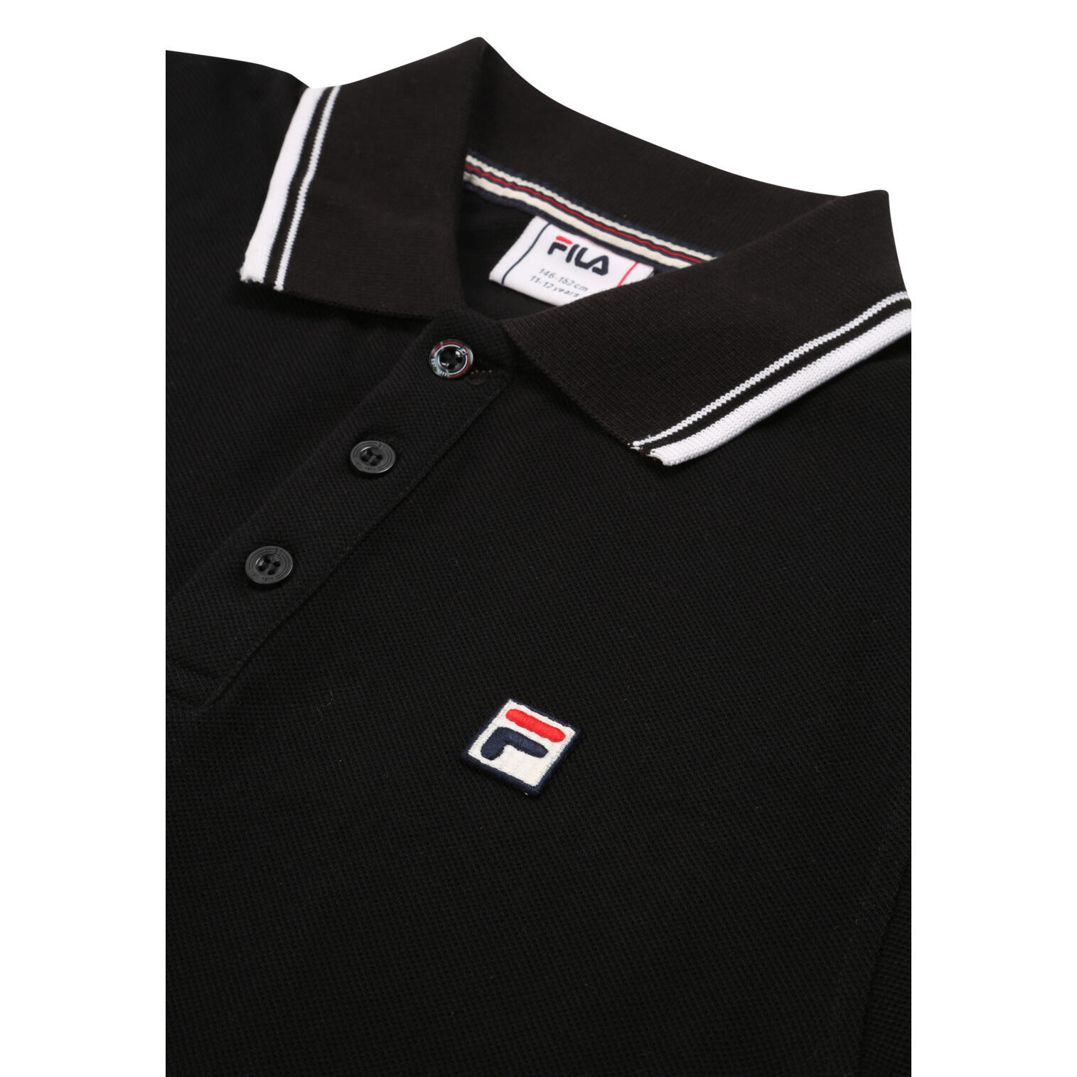 Langarm Polo-Shirt Kind Fila Biella Regular 3/3