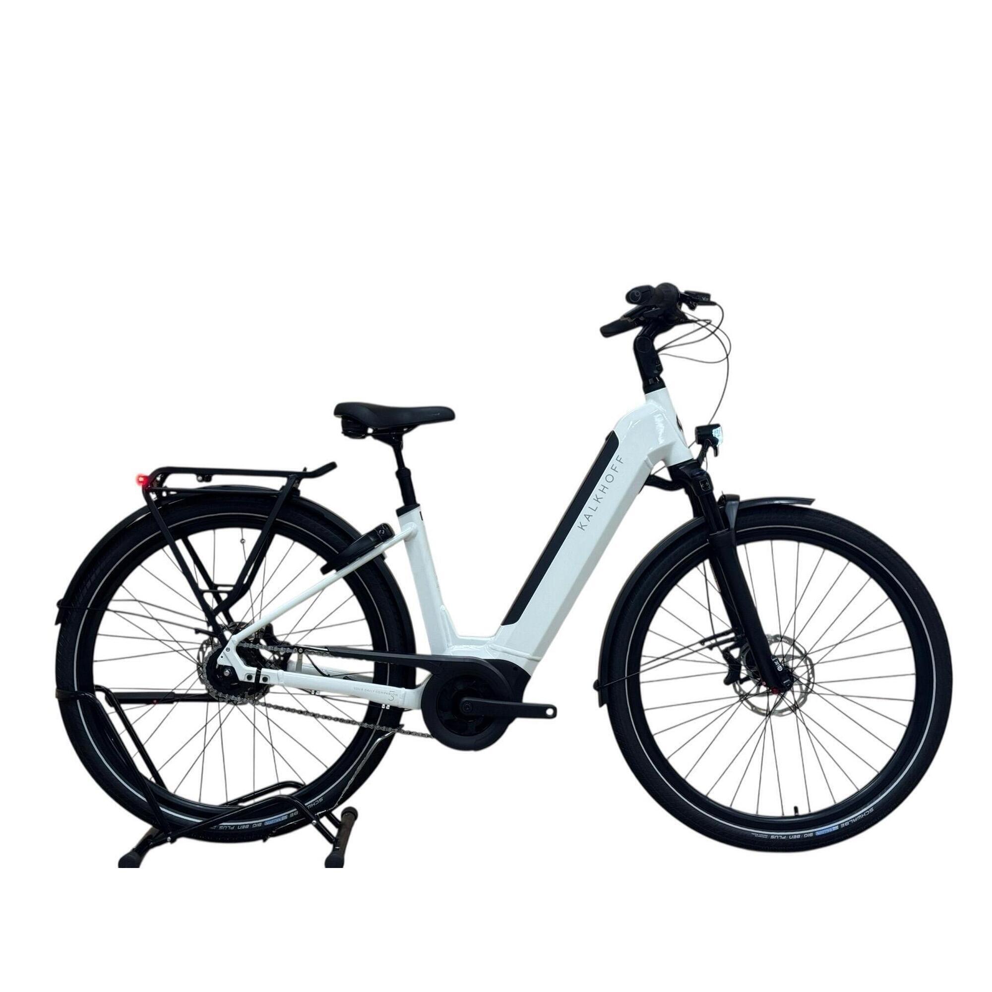 Kalkhoff - Reconditionné - Vélo Électrique Kalkhoff Image 5.b Move+ Nexus - Comme Neuf - Vélo Ville - Blanc|noir - 43 - Decathlon