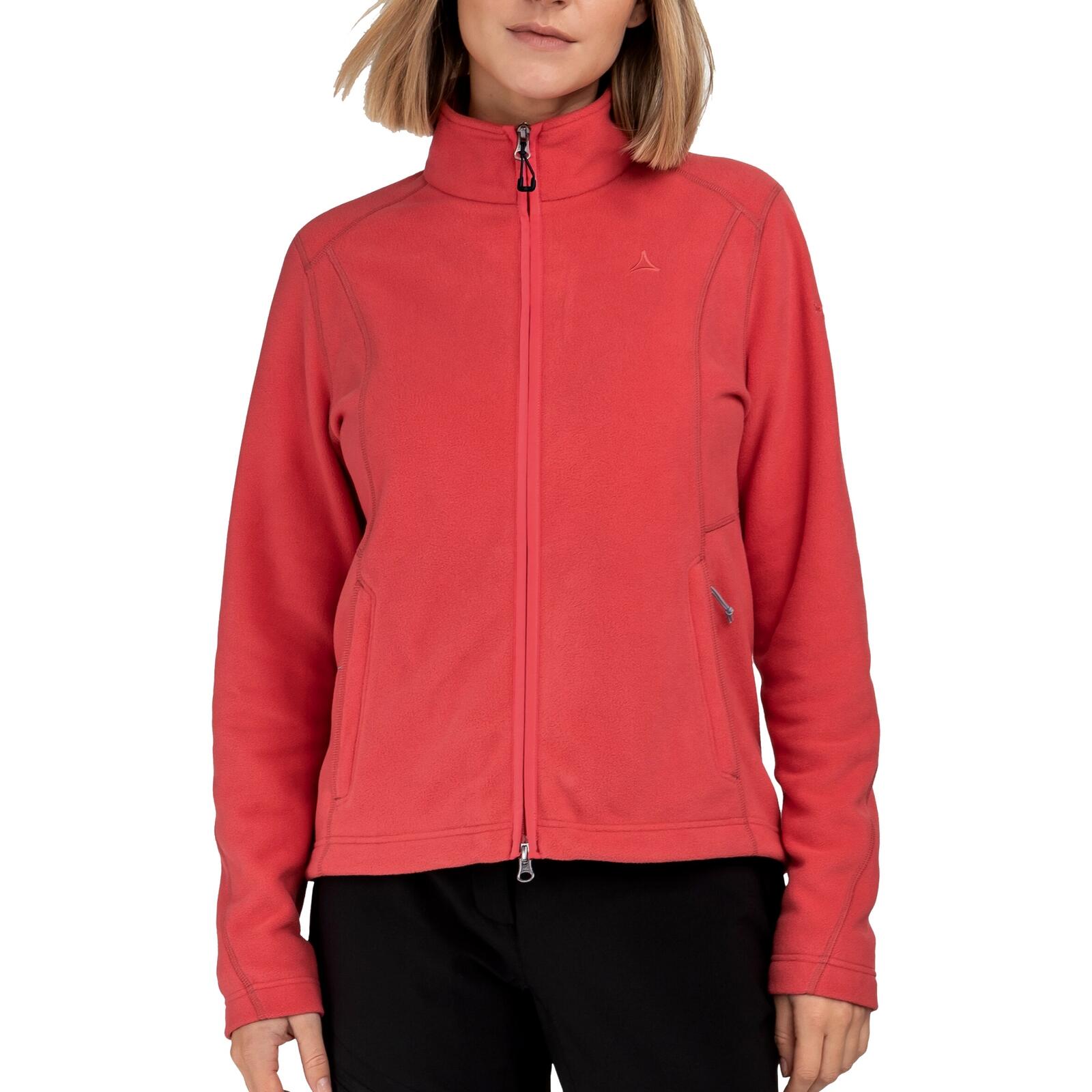 Fleecejacke wärmend schnelltrocknend stretchy Damen - Fleece Jacket Leona3 2/5