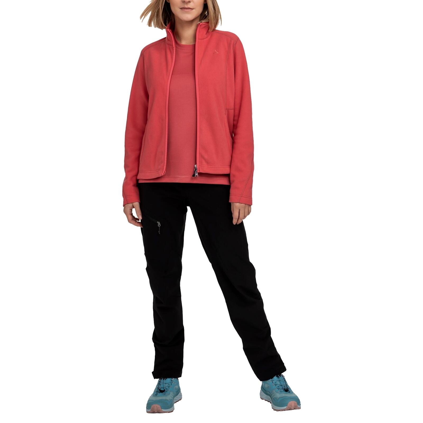 Fleecejacke wärmend schnelltrocknend stretchy Damen - Fleece Jacket Leona3 5/5