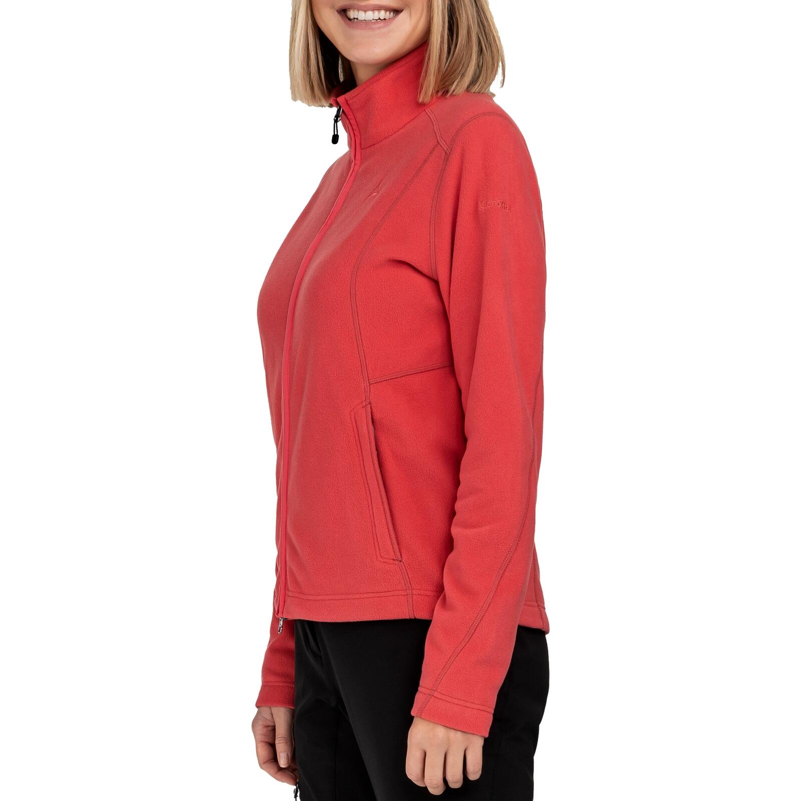 Fleecejacke wärmend schnelltrocknend stretchy Damen - Fleece Jacket Leona3 4/5