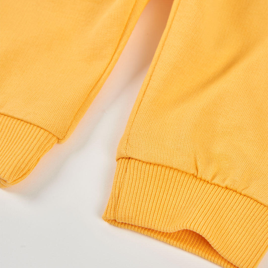 Pantalones de verano de senderismo bebé niño boboli amarillo 4/4