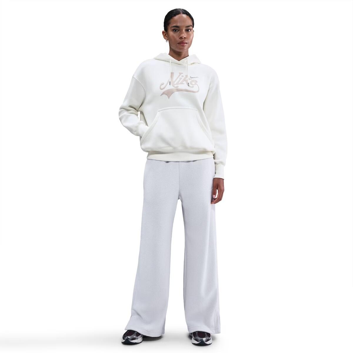 Sudadera Casual Mujer Nike W NSW Phoenix Fleece OS Shine Hoodie / HV2783-133 Bei 3/4