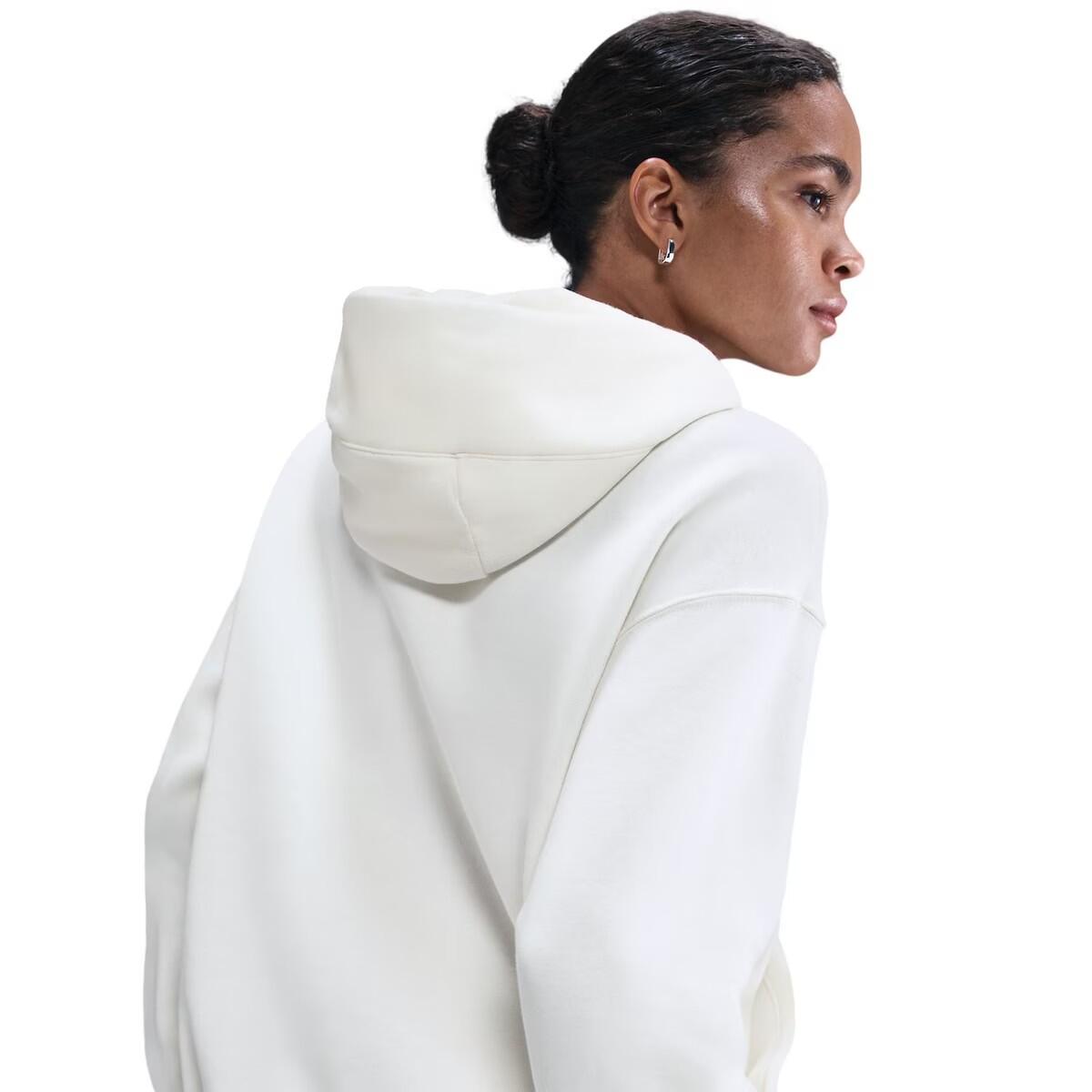 Sudadera Casual Mujer Nike W NSW Phoenix Fleece OS Shine Hoodie / HV2783-133 Bei 2/4