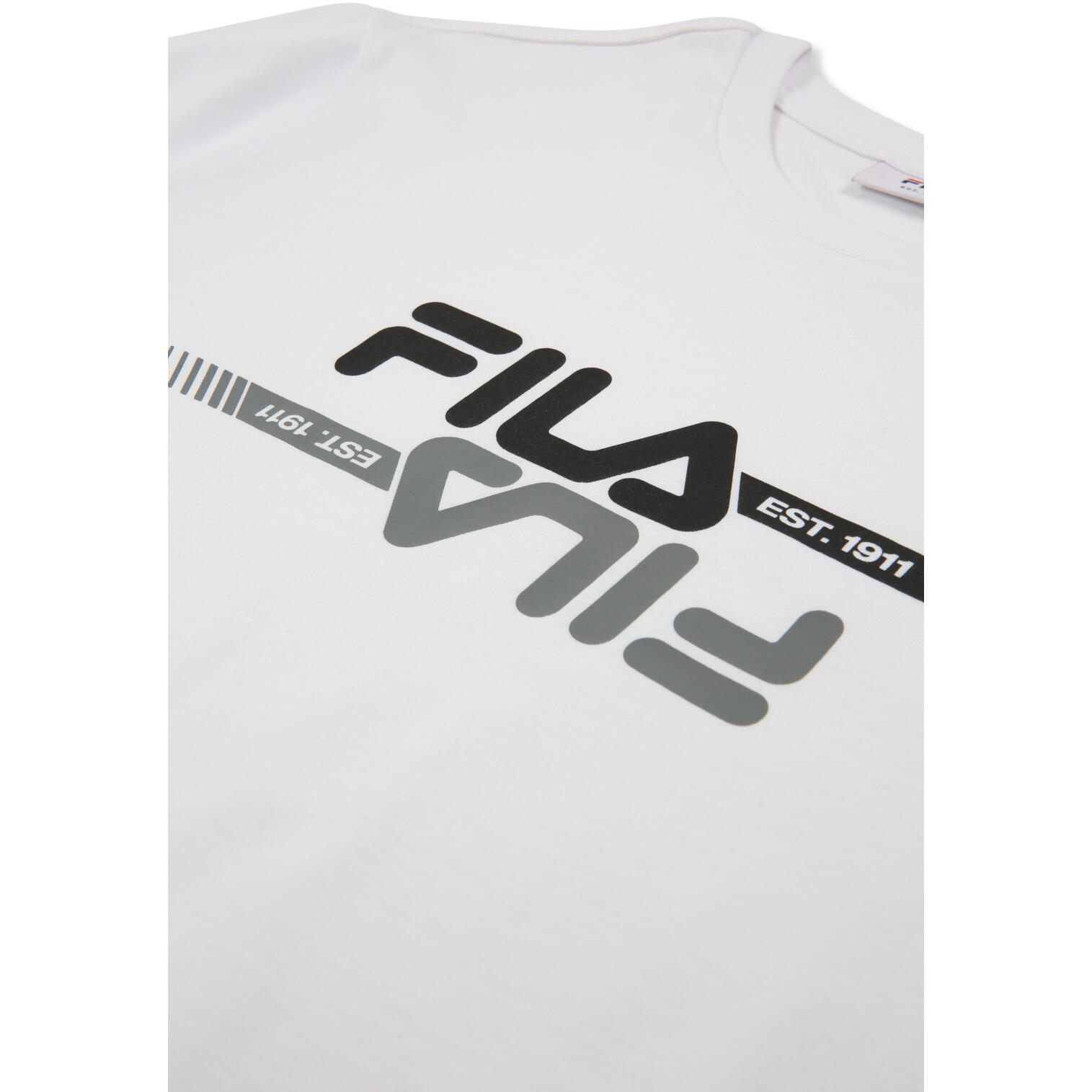 T-shirt uomo fila bianco 3/3