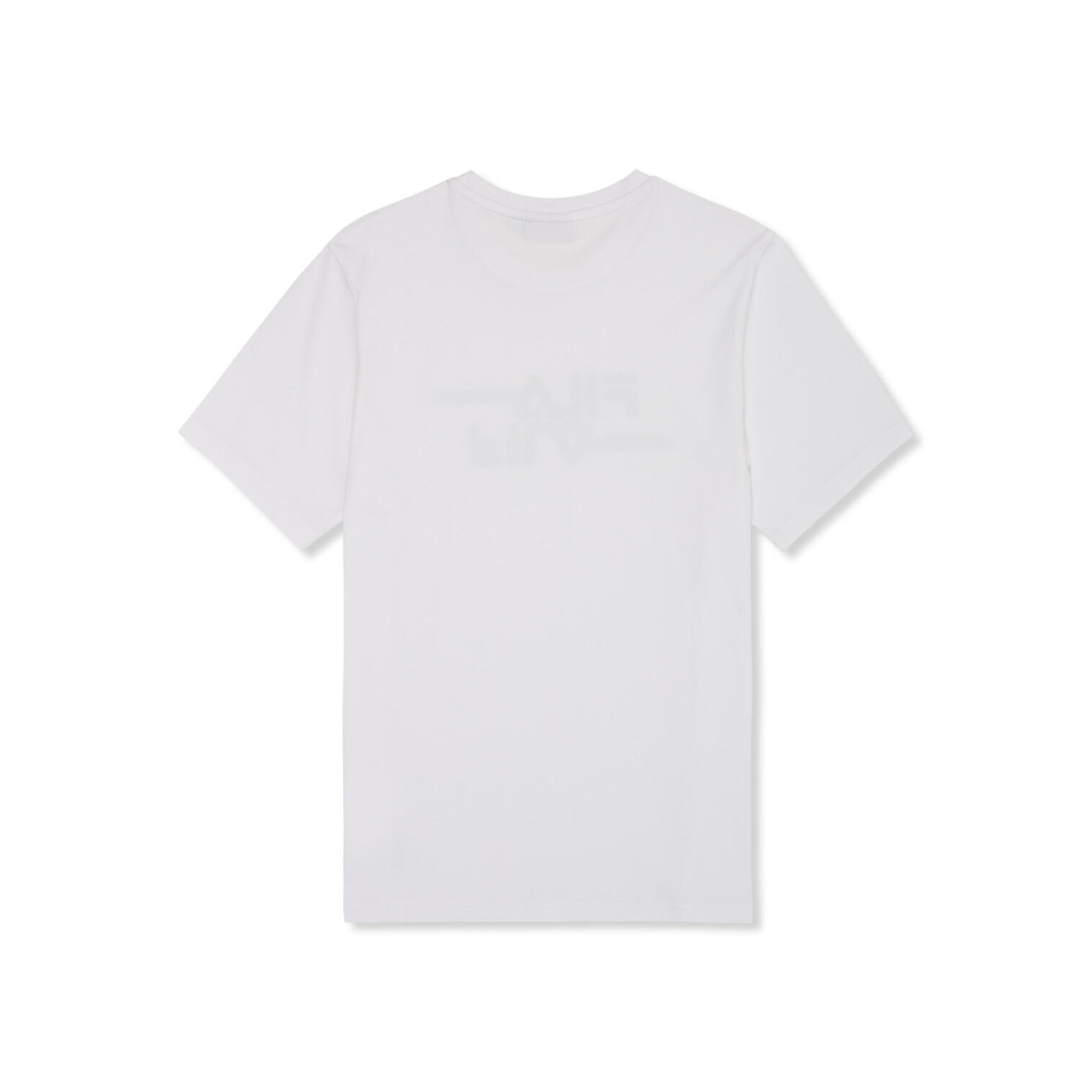 T-shirt uomo fila bianco 2/3