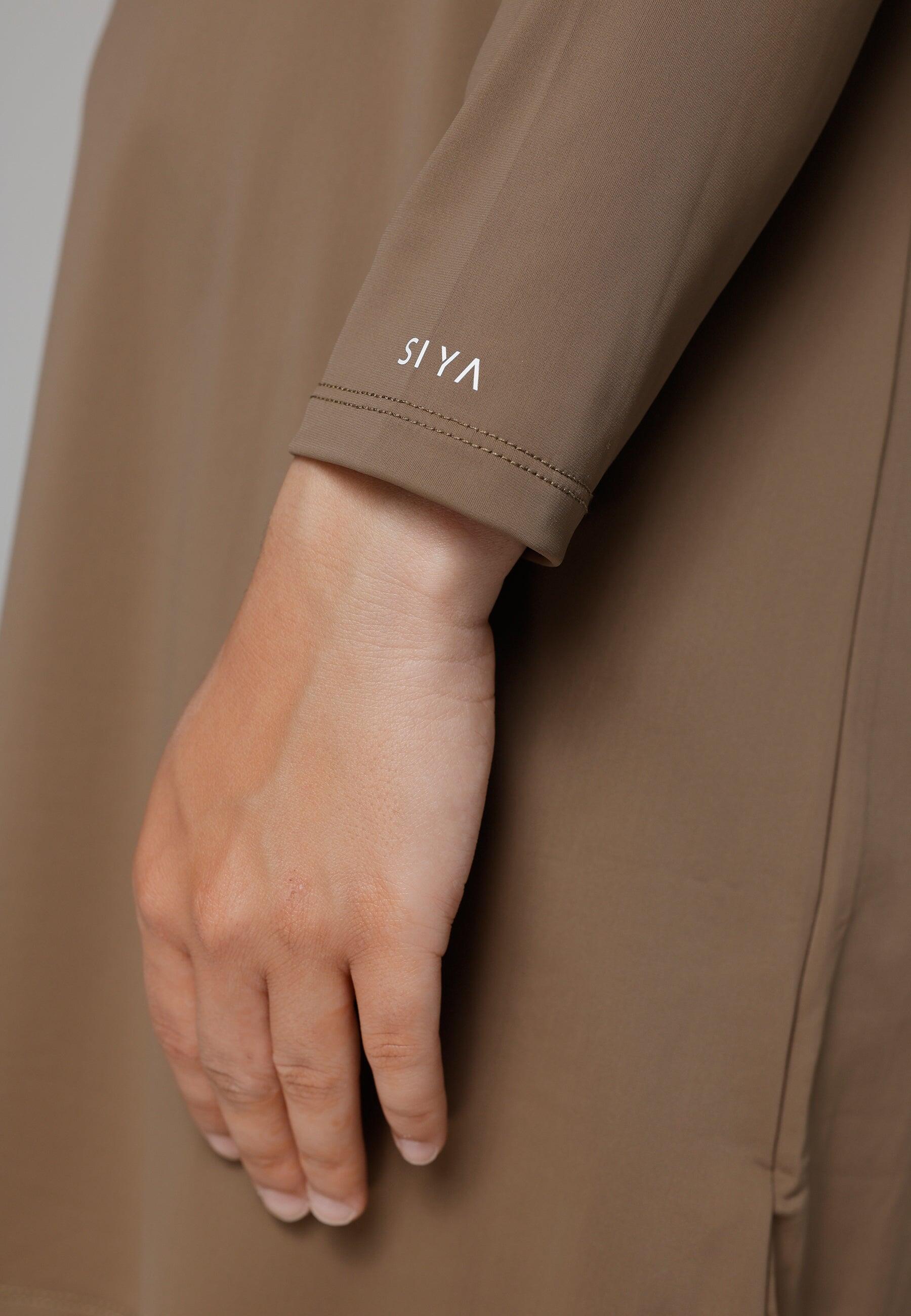 Dames Zwemkleding Ruimvallend Bedekt Zwempak met Broek 6/6