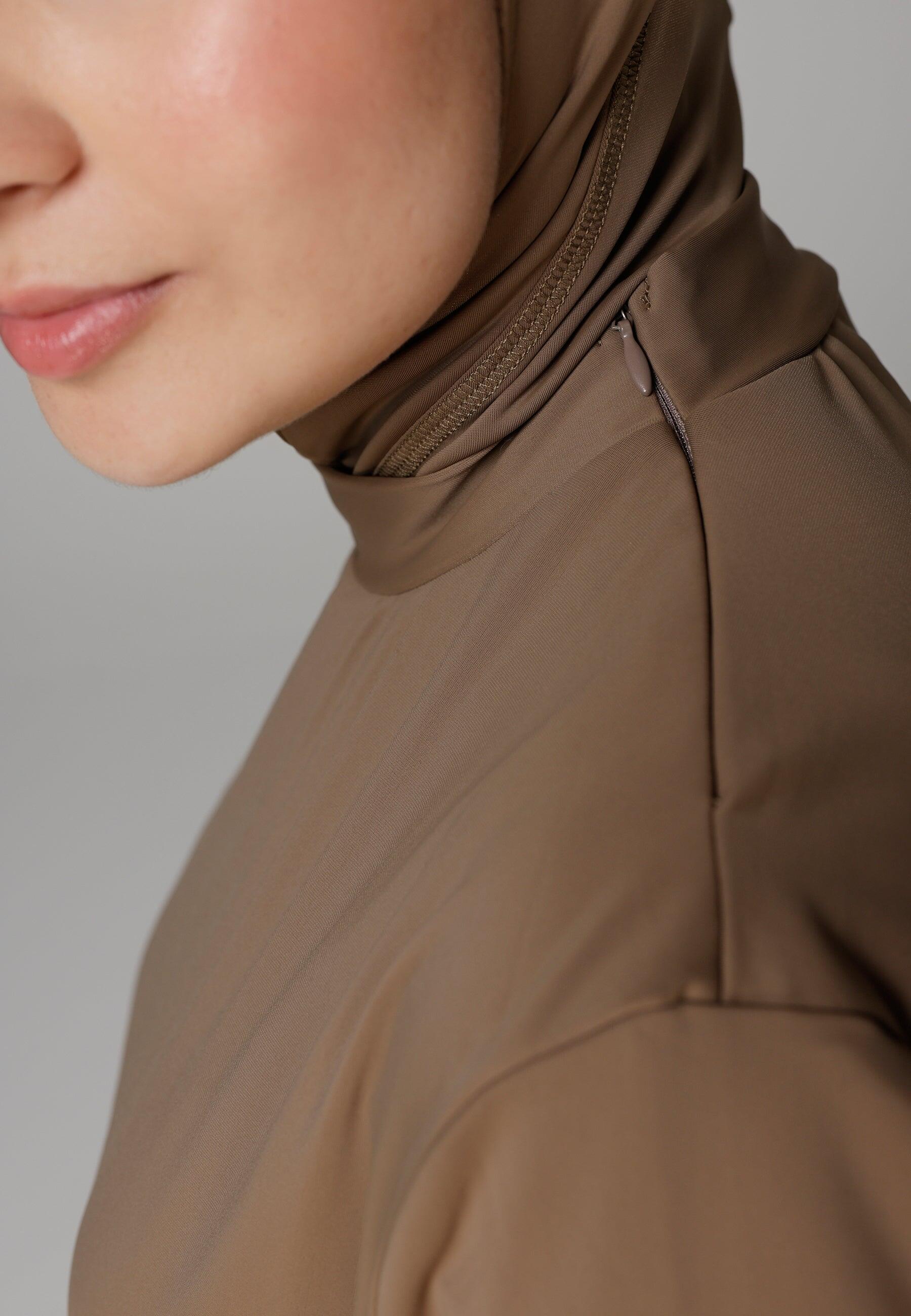 Dames Zwemkleding Ruimvallend Bedekt Zwempak met Broek 4/6