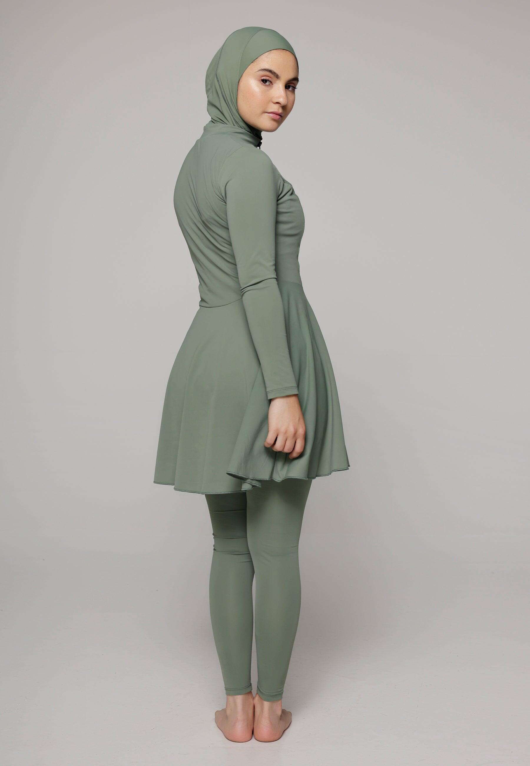 Dames Zwemkleding Zwempak met Legging 3/4