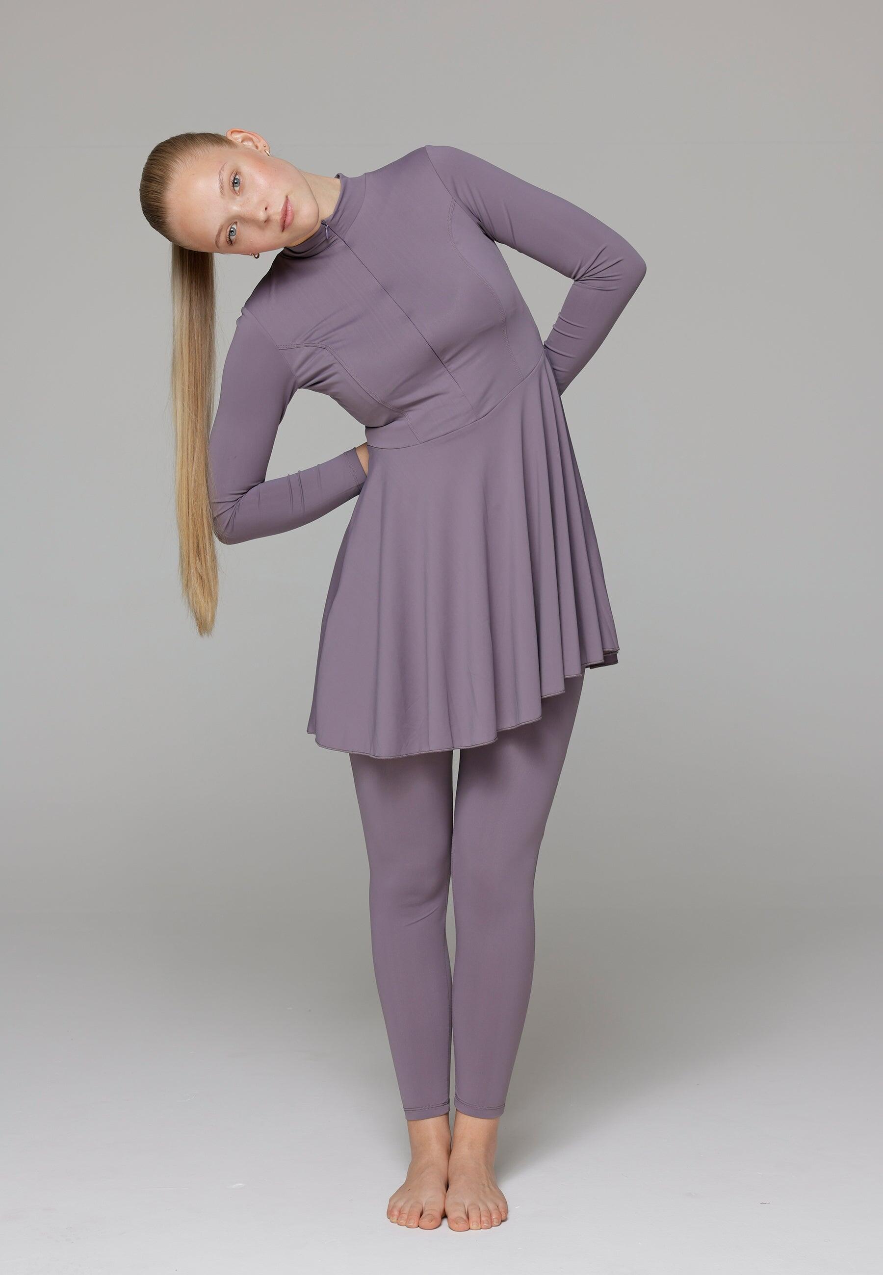 Dames Zwemkleding Zwempak met Legging 2/6