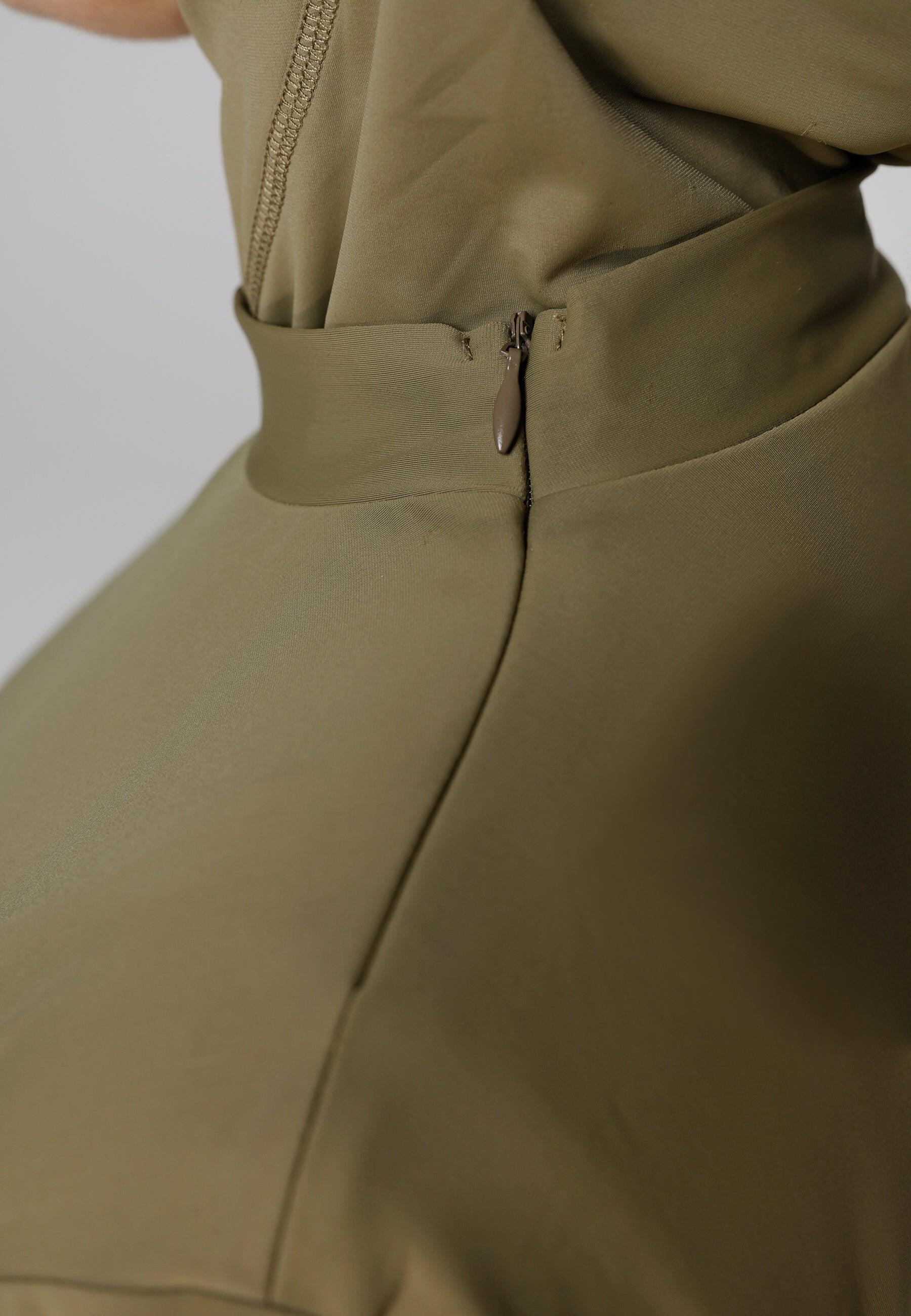 Dames Zwemkleding Ruimvallend Bedekt Zwempak met Broek 4/6