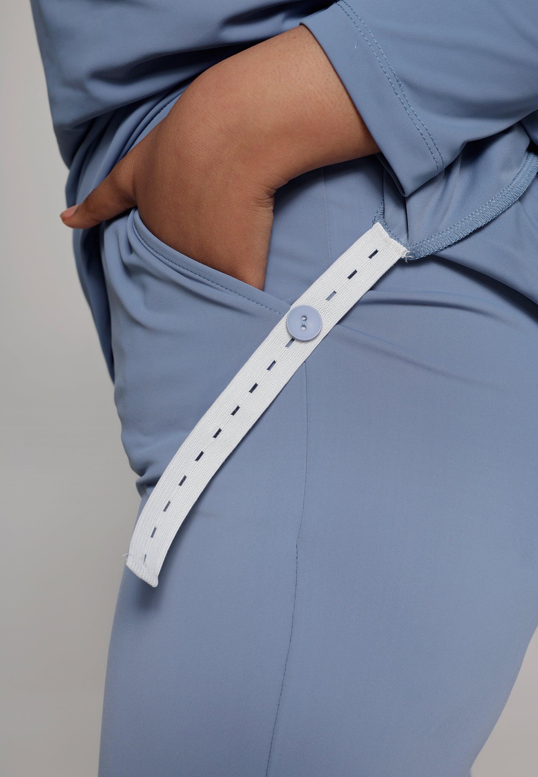 Dames Zwemkleding Ruimvallend Bedekt Zwempak met Broek 4/5