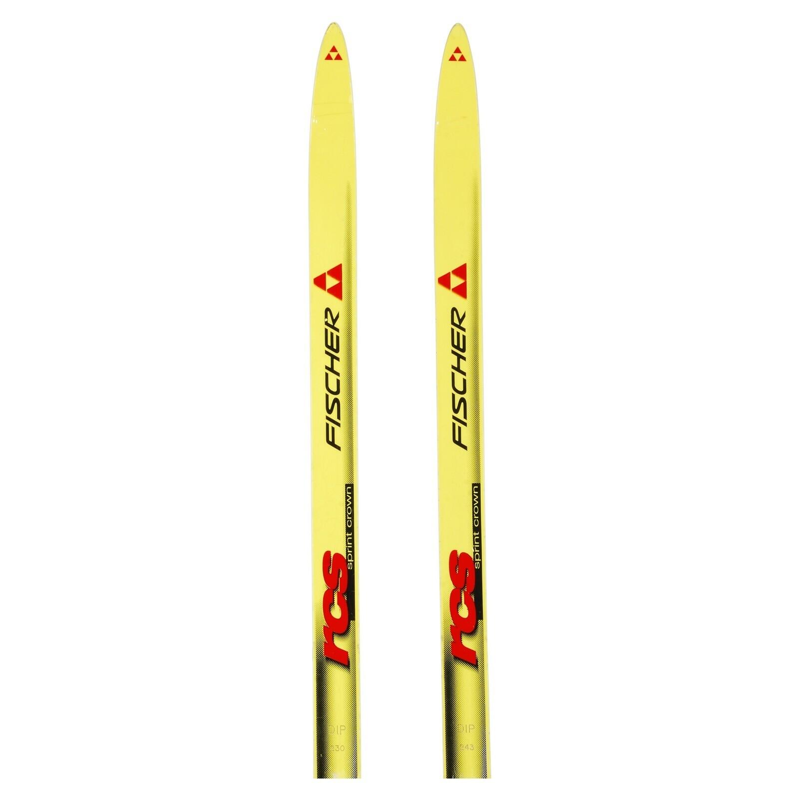 RECONDITIONNE - Ski De Fond Junior Fischer Rcs Sprint Crown + 2/4