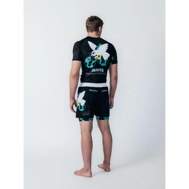 Pantaloni scurți de antrenament pentru bărbați MANTO Dove