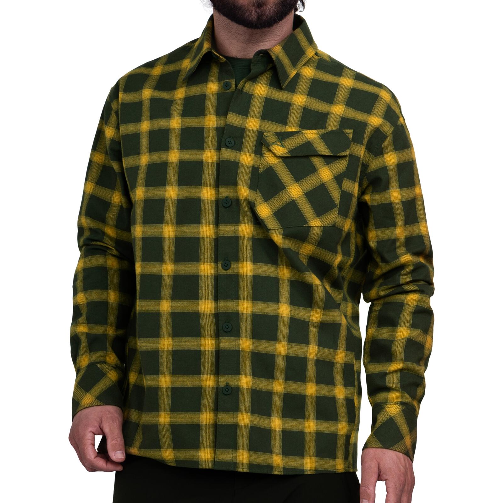 Wanderhemd weich feuchtigkeitsreulierend Herren - Langarmhemd Poplar MNS 2/5