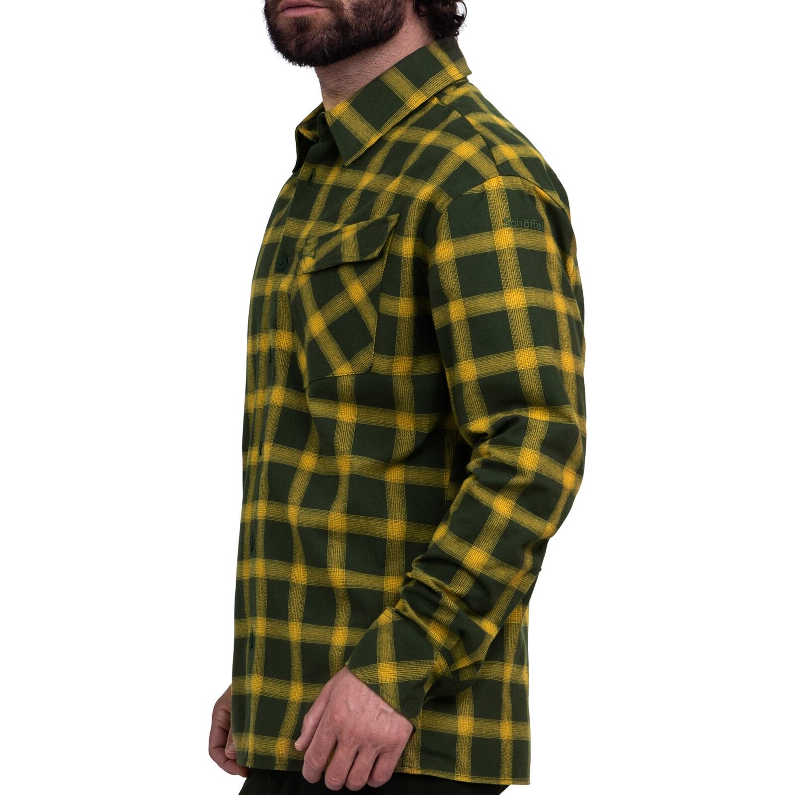 Wanderhemd weich feuchtigkeitsreulierend Herren - Langarmhemd Poplar MNS 4/5