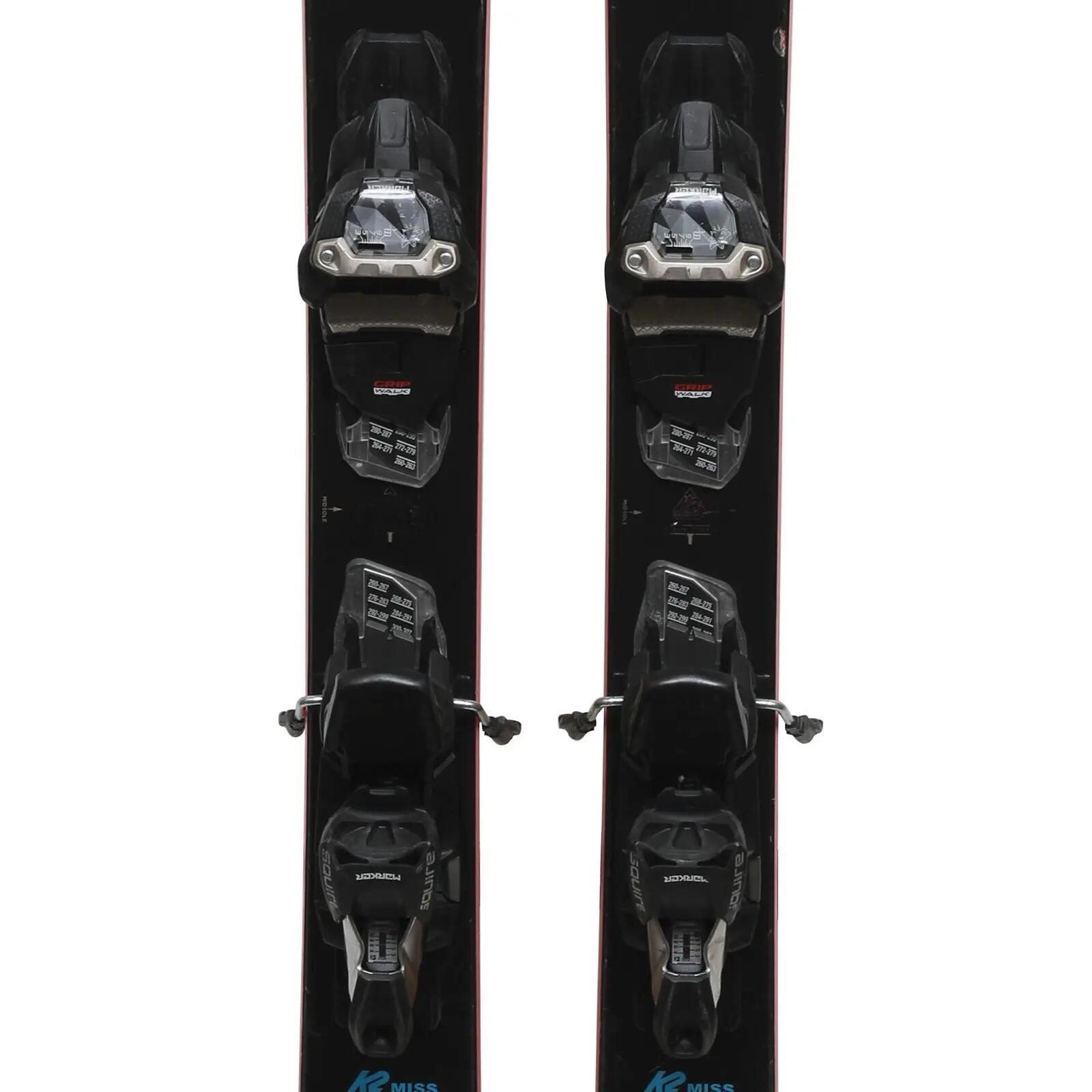 RECONDITIONNE - Ski K2 Miss Conduct + Fixations 3/4